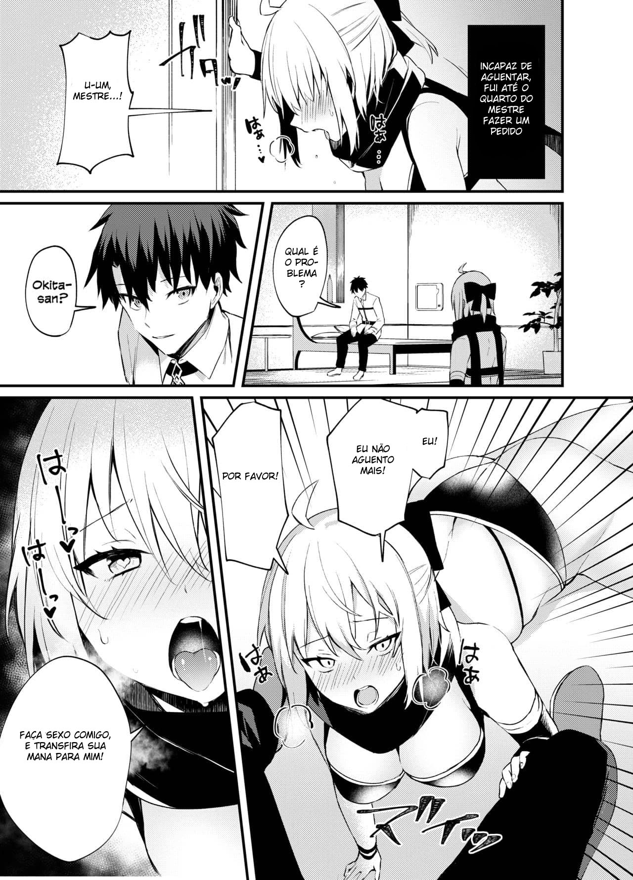 Okita-san, Eu Não Guento Mais! — página 8