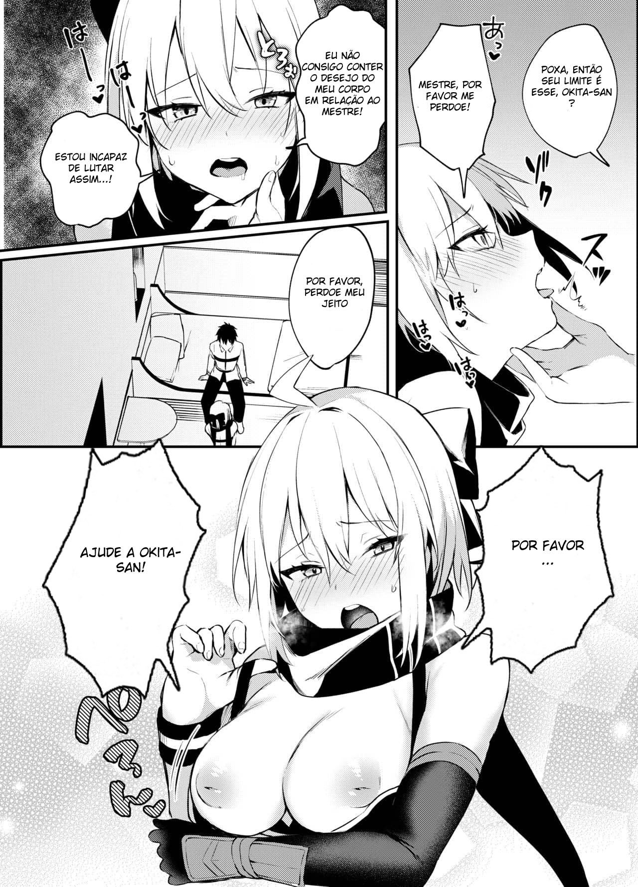 Okita-san, Eu Não Guento Mais! — página 9