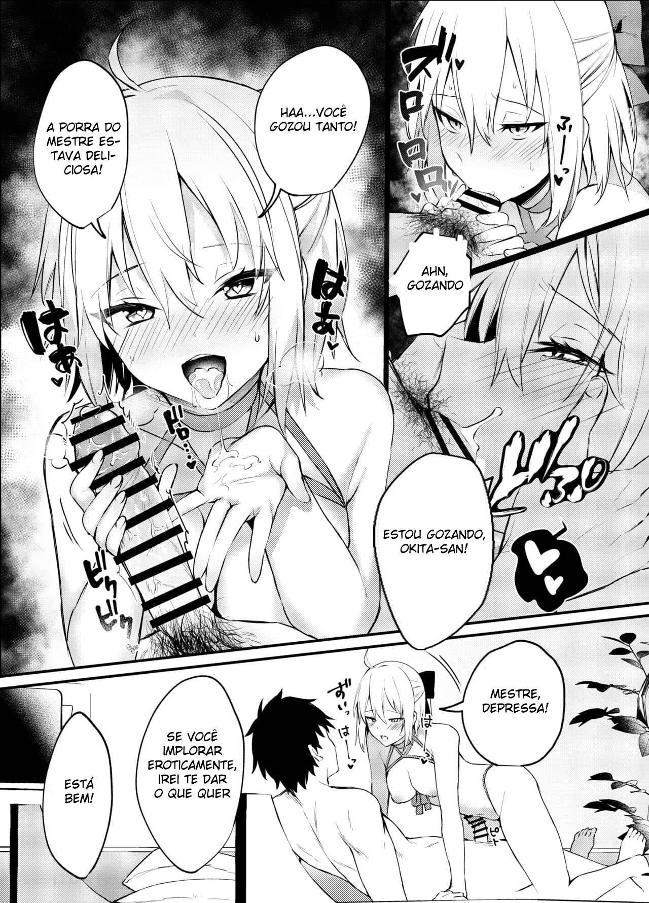 Okita-san, Eu Não Guento Mais! — página 18