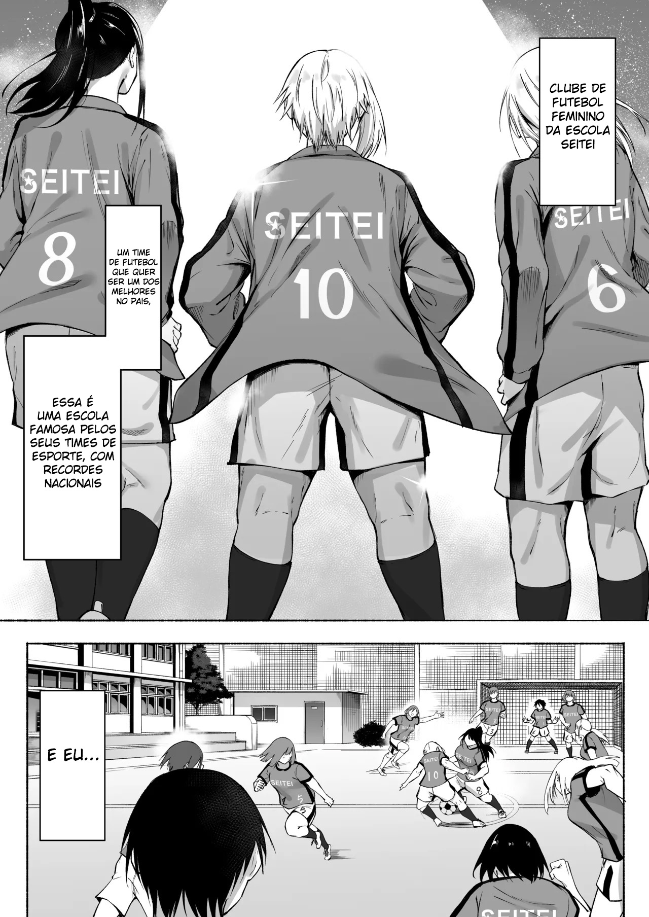 O Dia A Dia do Time de Futebol da Escola Seitei — página 3
