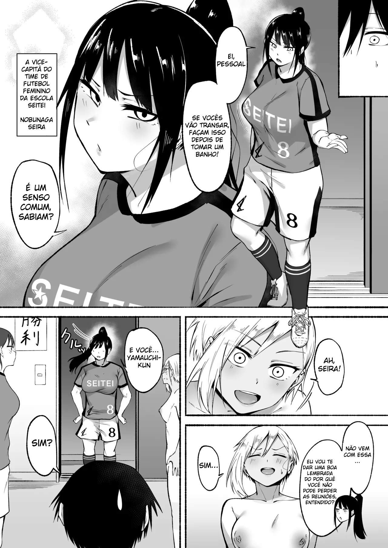 O Dia A Dia do Time de Futebol da Escola Seitei — página 56