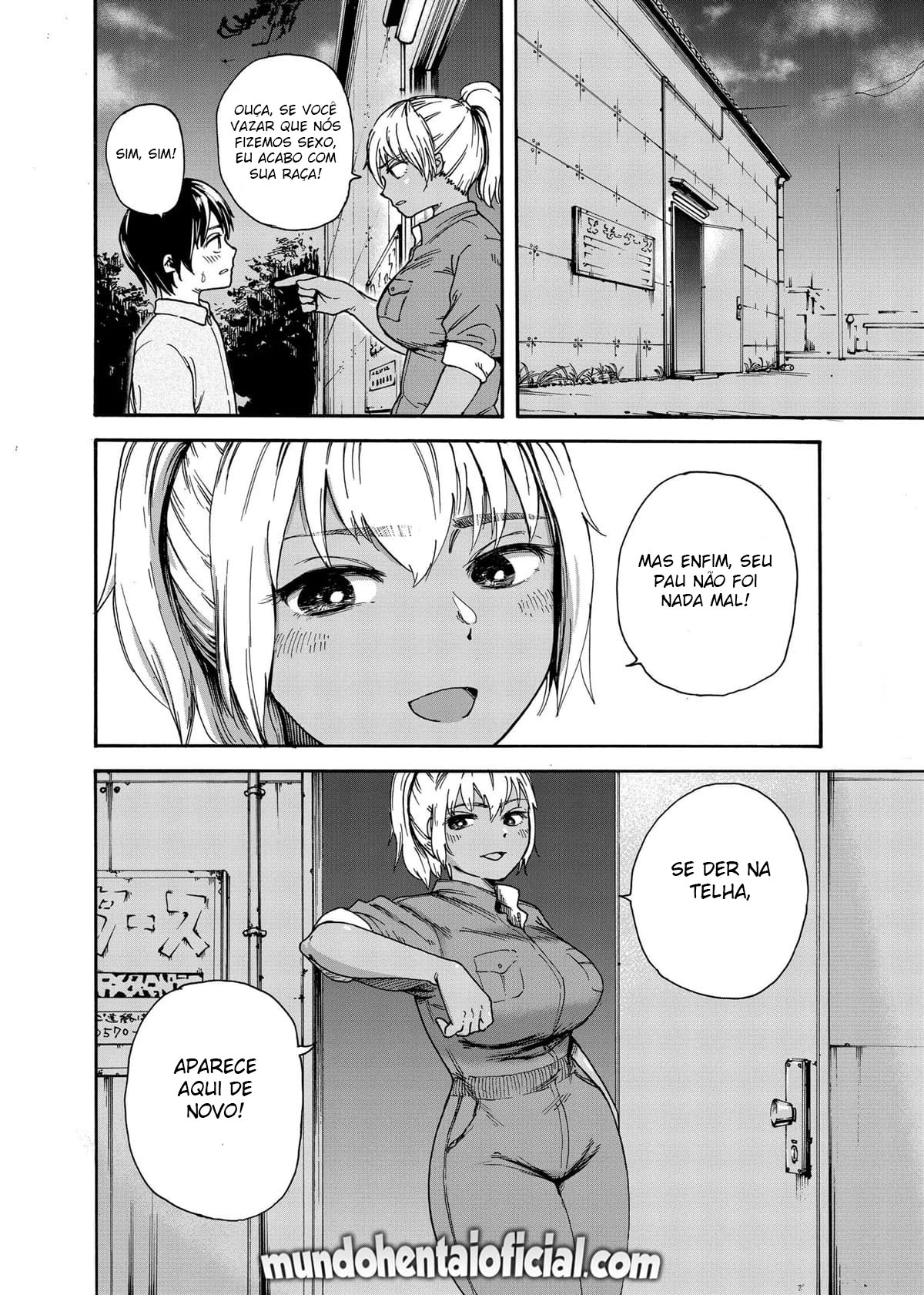 Uma Gyaru de Macacão Tirando a Virgindade Como Punição. — página 23