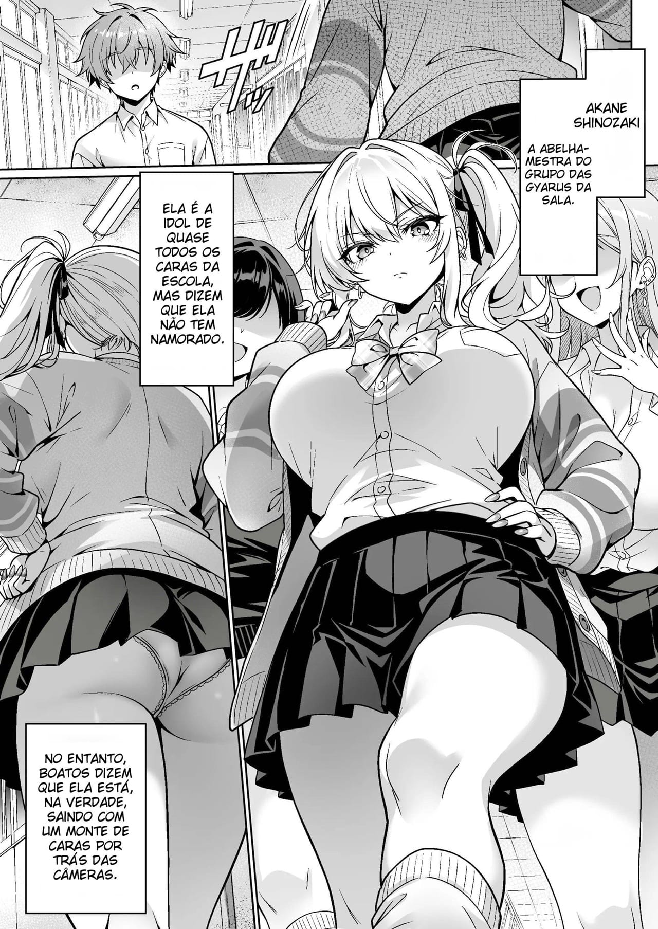 A Gyaru Atrevida da Turma Era Virgem ~ A História de Como Transamos Sem Camisinha Pela Primeira Vez, Com Direito a Clímax e Ejaculação Interna ~ — página 2