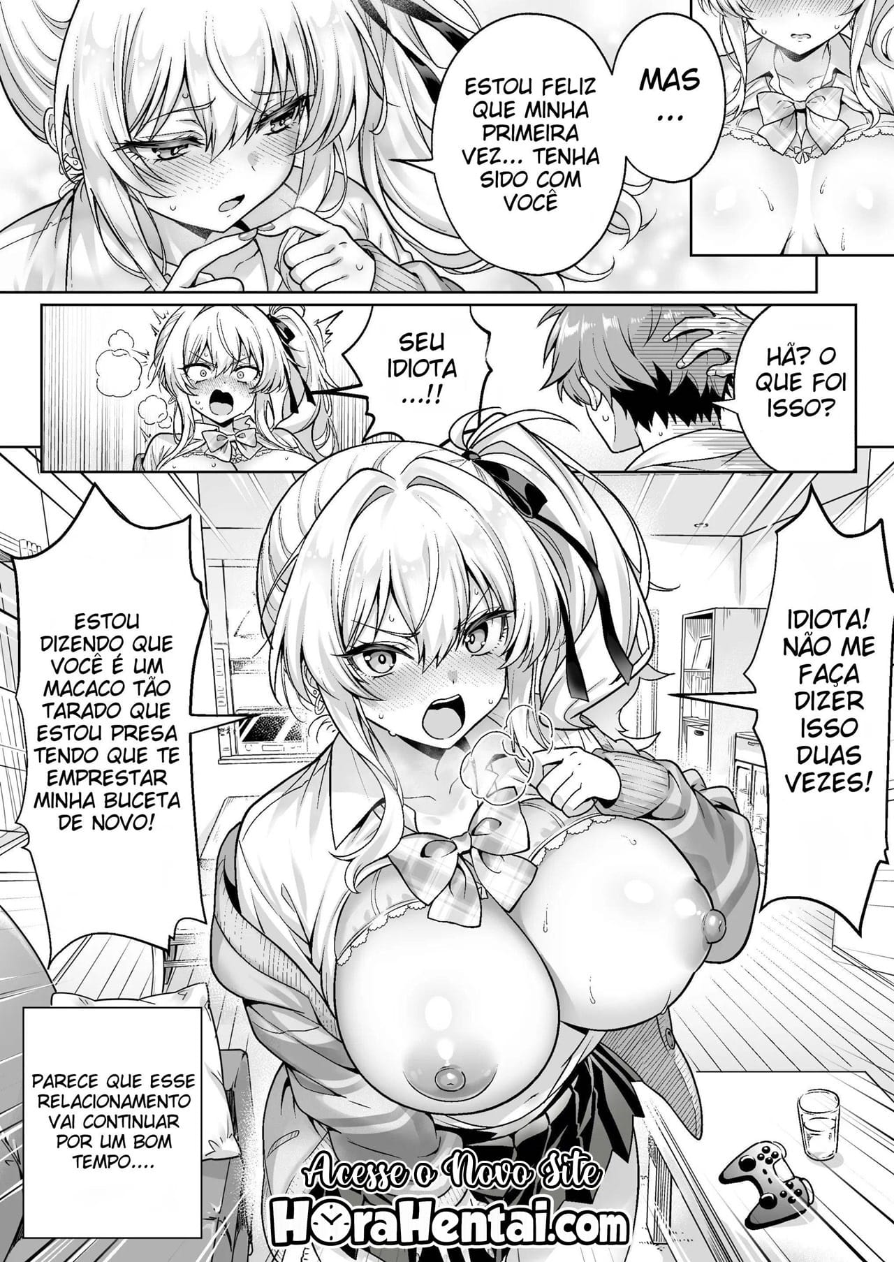 A Gyaru Atrevida da Turma Era Virgem ~ A História de Como Transamos Sem Camisinha Pela Primeira Vez, Com Direito a Clímax e Ejaculação Interna ~ — página 33