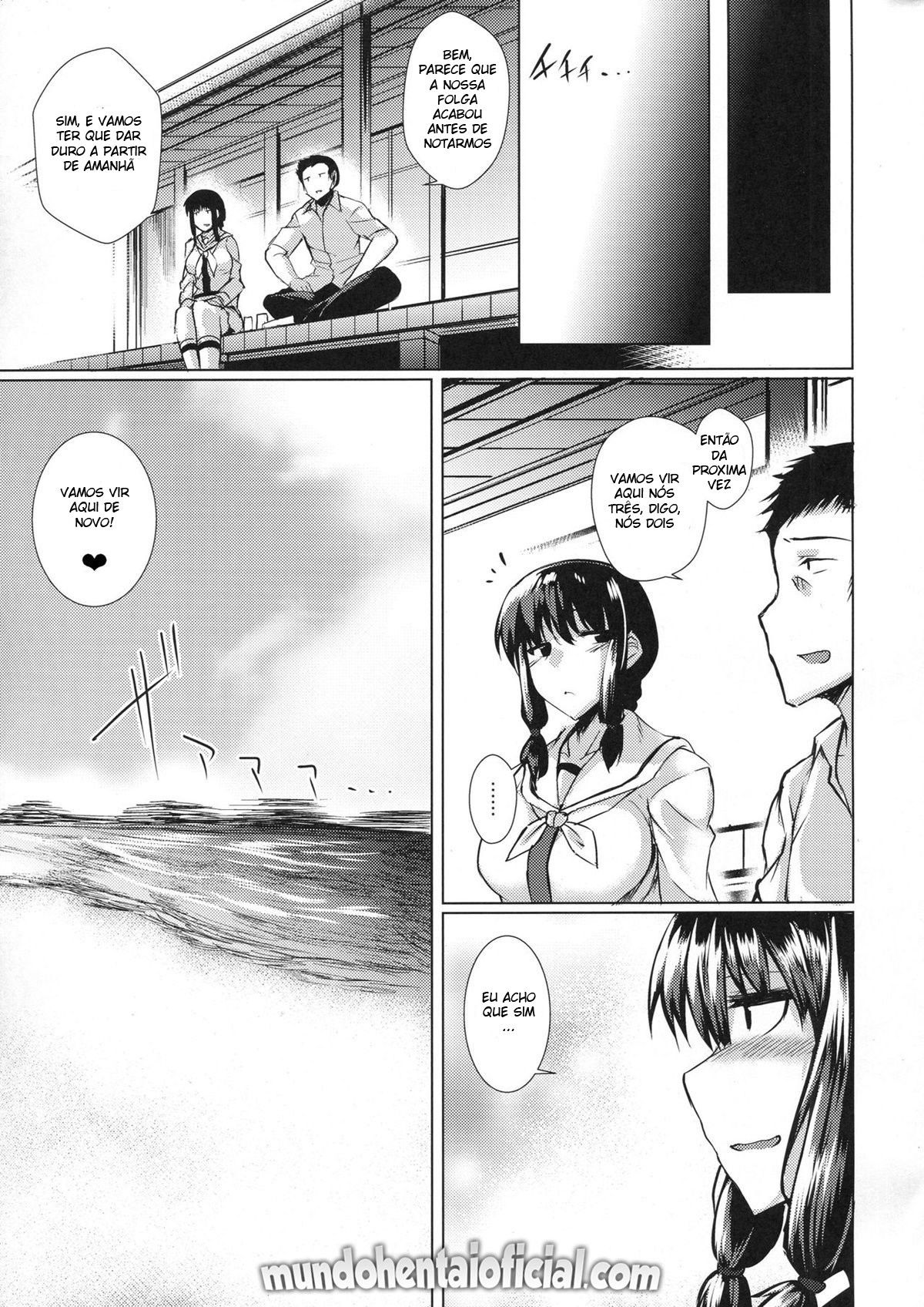 Um Livro Sobre Fazer Sexo Com Kitakami-sama — página 24