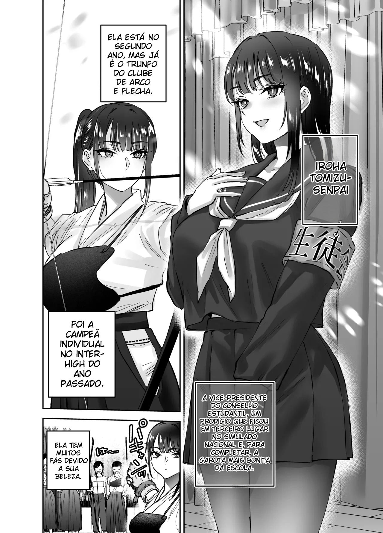 Na Verdade, A Senpai do Clube de Arqueria, Que Finge Ser Certinha, Fica Me Provocando Só Quando Estamos a Sós — página 3