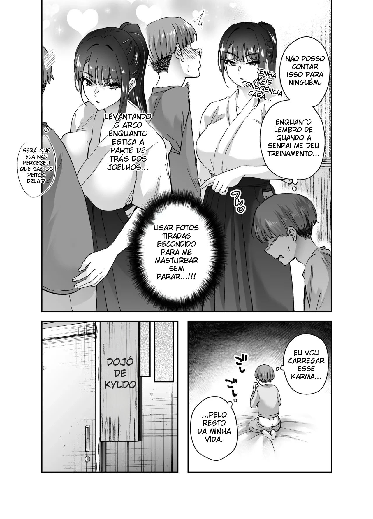 Na Verdade, A Senpai do Clube de Arqueria, Que Finge Ser Certinha, Fica Me Provocando Só Quando Estamos a Sós — página 6