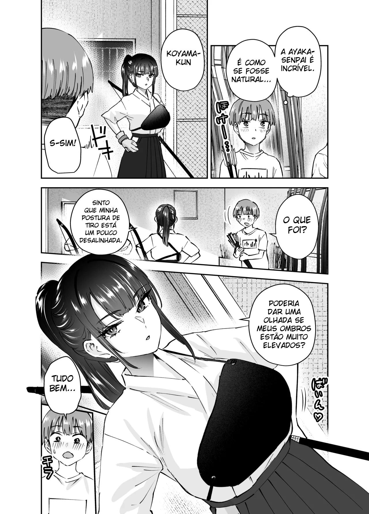 Na Verdade, A Senpai do Clube de Arqueria, Que Finge Ser Certinha, Fica Me Provocando Só Quando Estamos a Sós — página 8