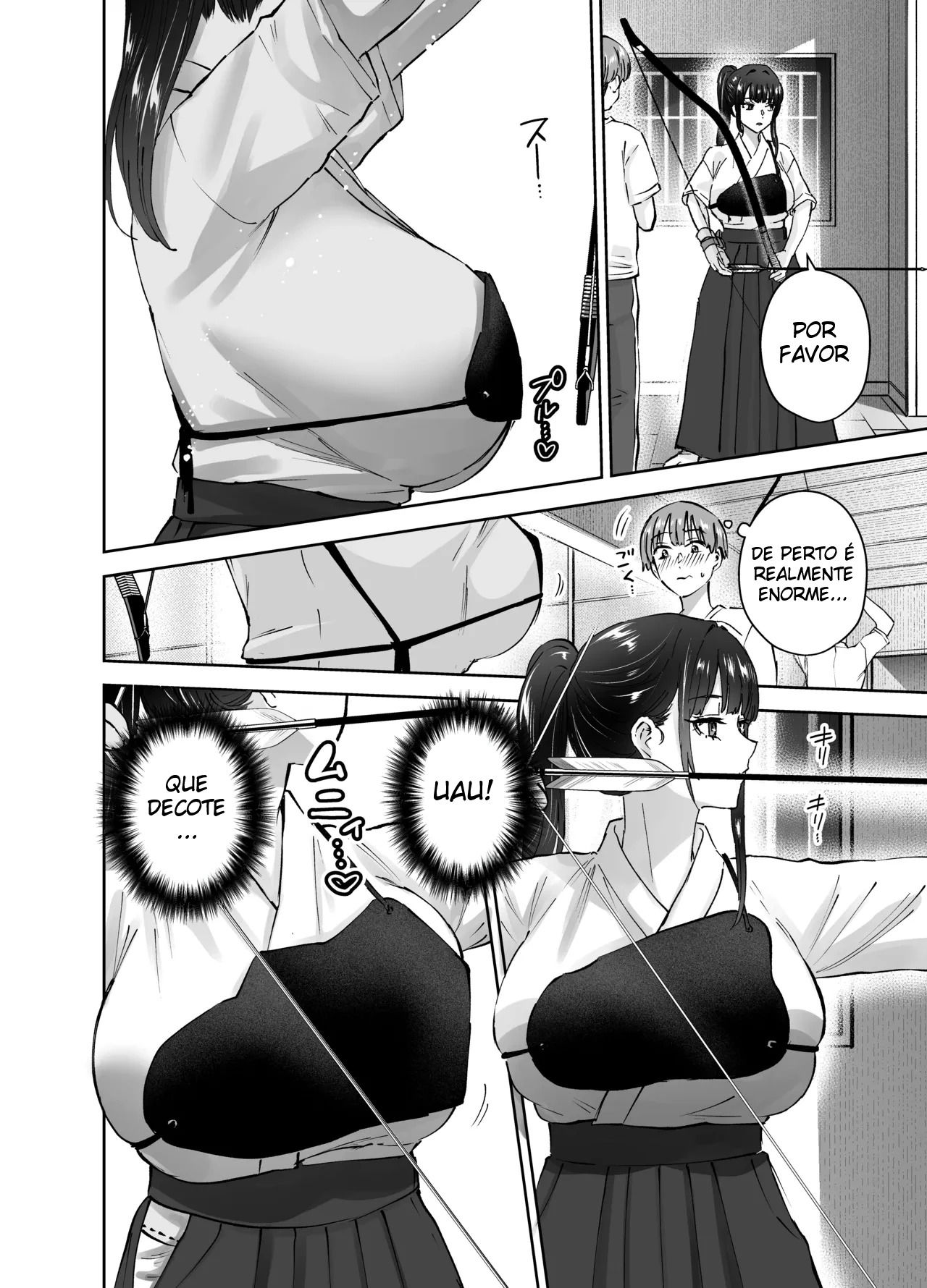 Na Verdade, A Senpai do Clube de Arqueria, Que Finge Ser Certinha, Fica Me Provocando Só Quando Estamos a Sós — página 9