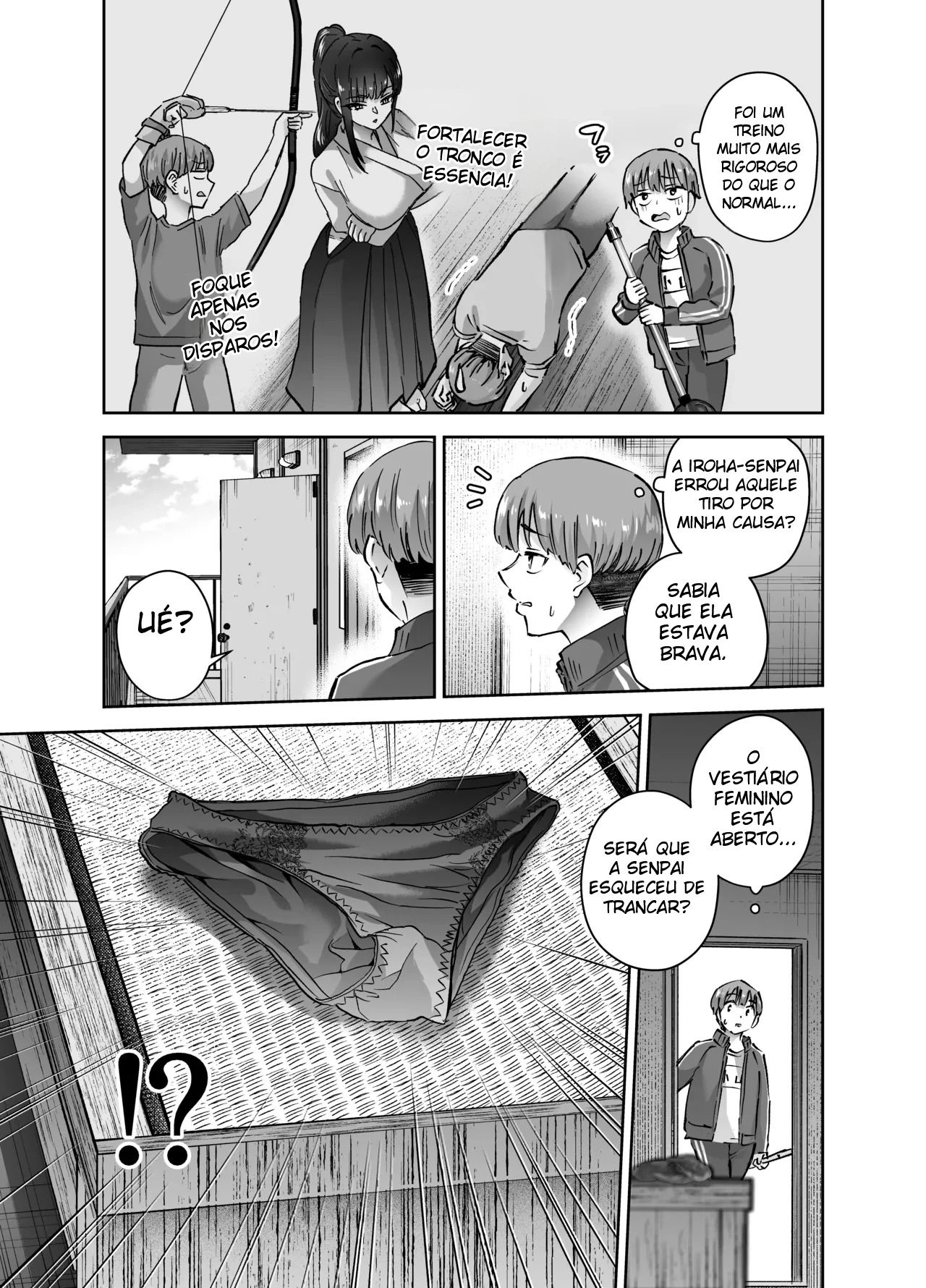 Na Verdade, A Senpai do Clube de Arqueria, Que Finge Ser Certinha, Fica Me Provocando Só Quando Estamos a Sós — página 12