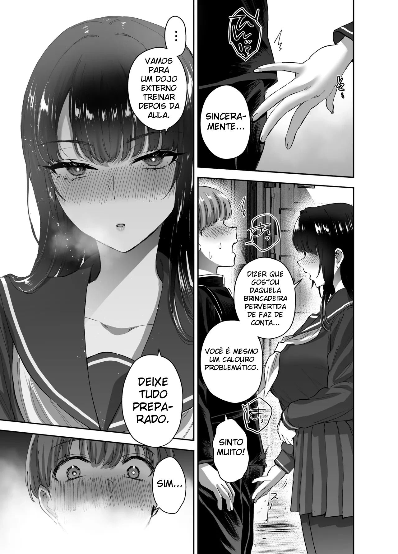 Na Verdade, A Senpai do Clube de Arqueria, Que Finge Ser Certinha, Fica Me Provocando Só Quando Estamos a Sós — página 36