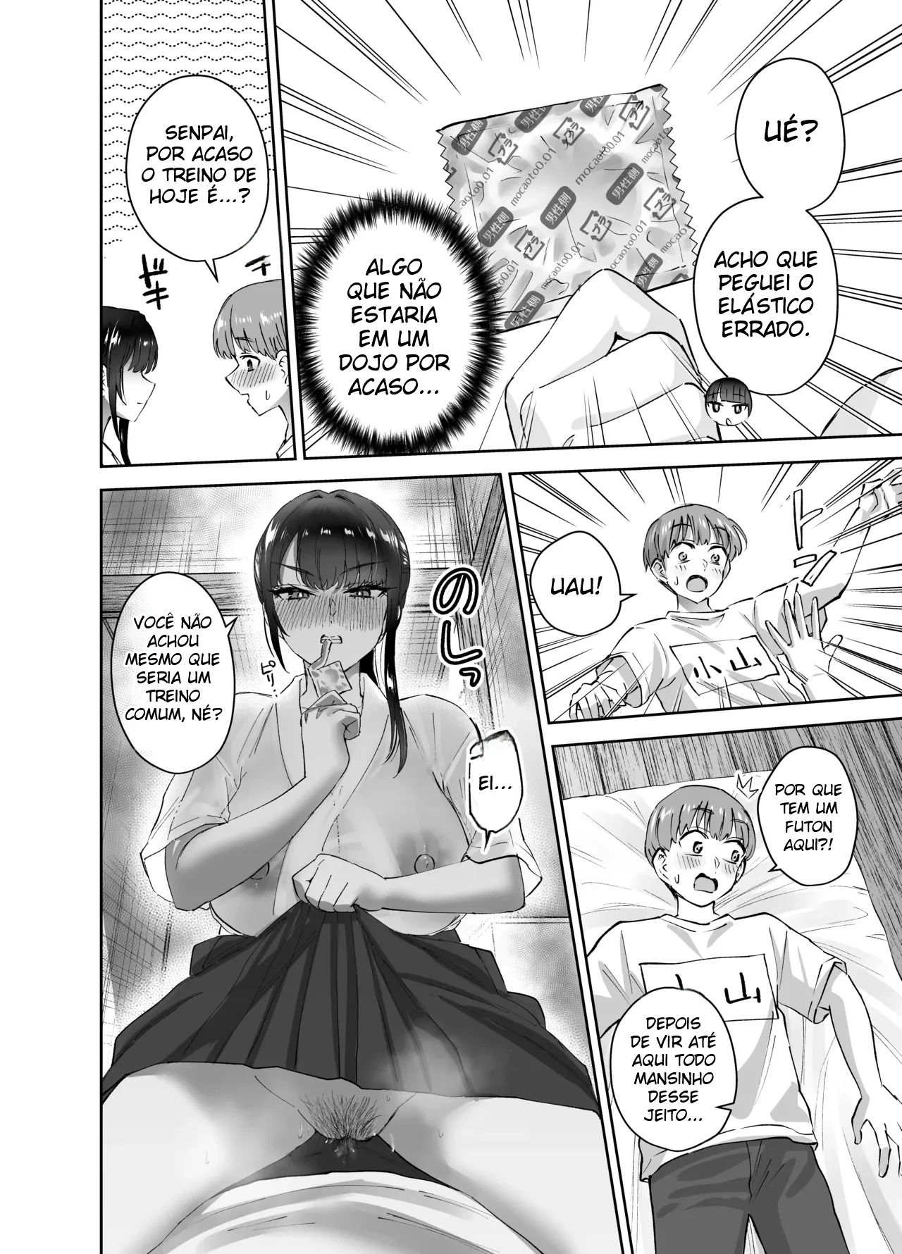 Na Verdade, A Senpai do Clube de Arqueria, Que Finge Ser Certinha, Fica Me Provocando Só Quando Estamos a Sós — página 39