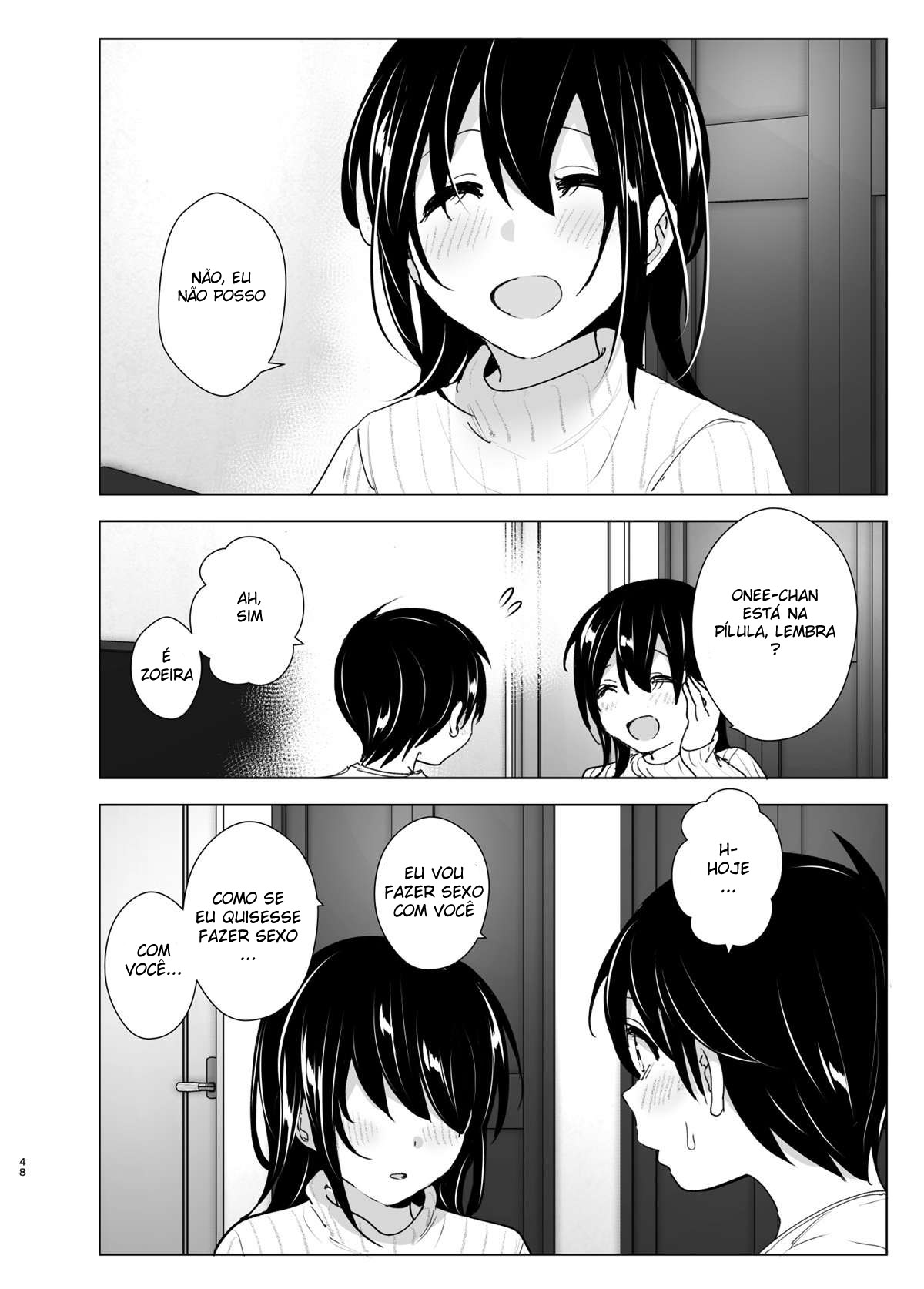 Os Contos de Onei-chan Oto-to – A Irmã Mais Velha Que Insiste em Não Ouvir o Irmão Mais Novo 2 — página 47