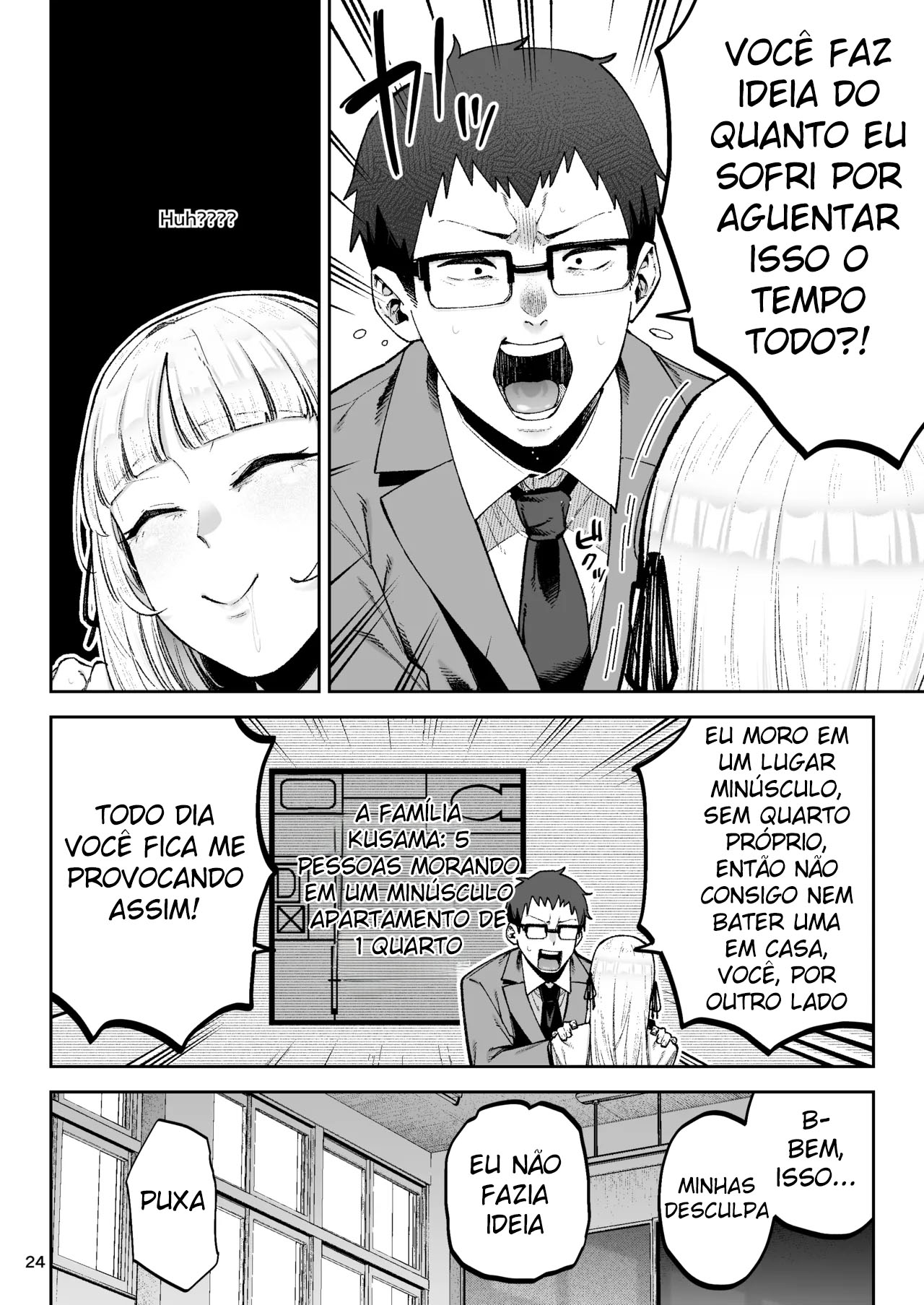 Vai Com Tudo, Sua Garota Rica Tarada! ~É Natural Que Uma Socialite Como Eu Faça O Que Quiser Com Um Plebeu Bem-Dotado!~ — página 25