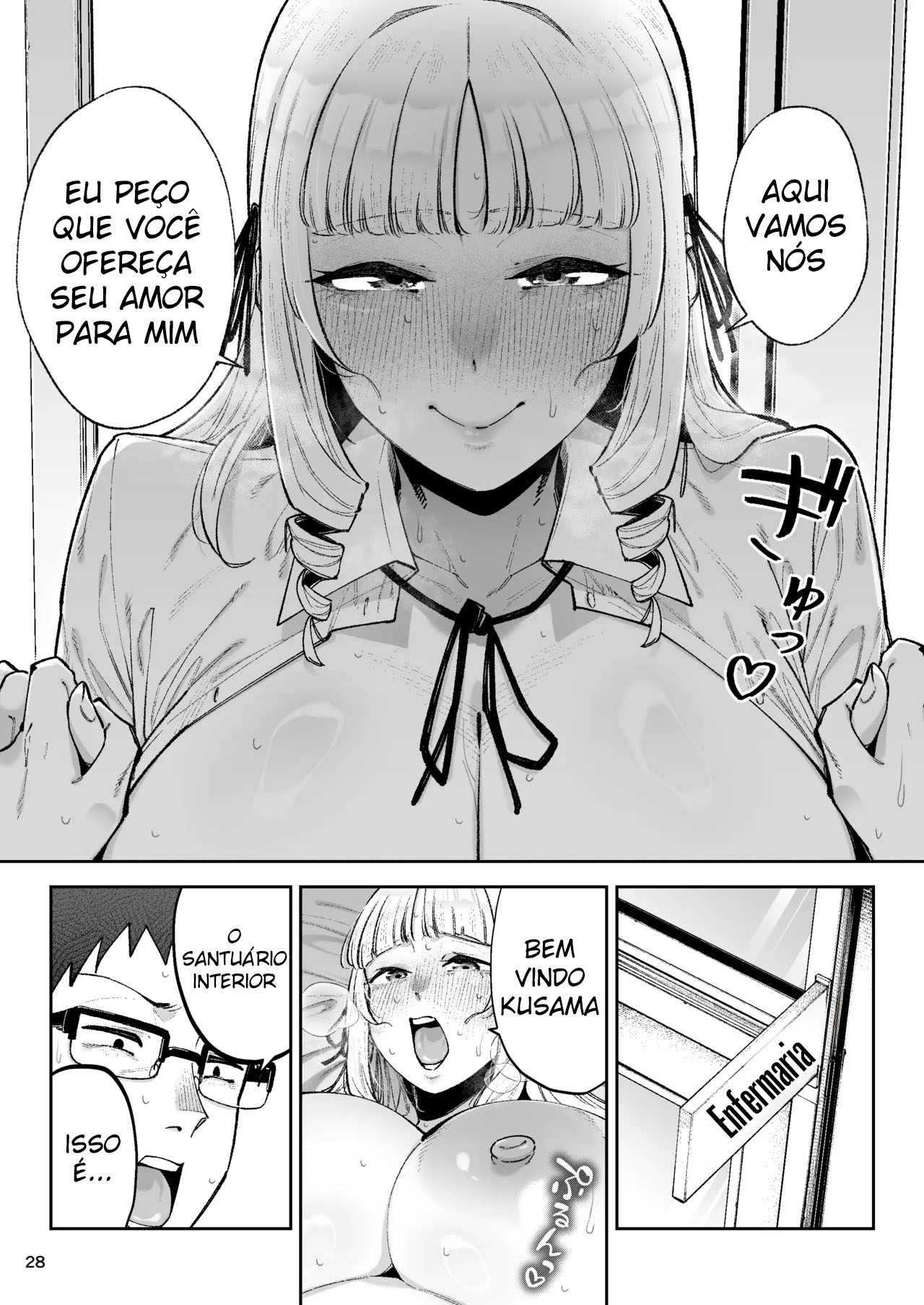 Vai Com Tudo, Sua Garota Rica Tarada! ~É Natural Que Uma Socialite Como Eu Faça O Que Quiser Com Um Plebeu Bem-Dotado!~ — página 29
