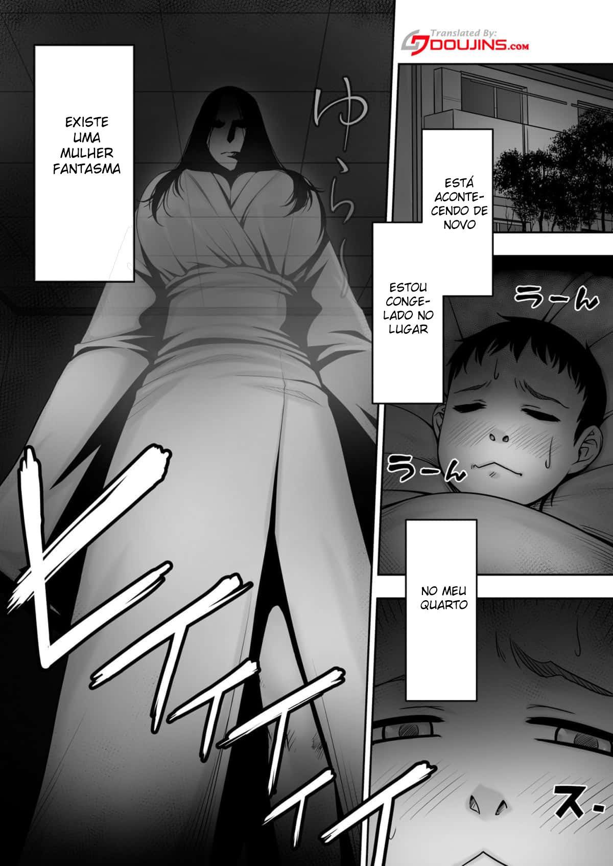 O Resultado de um Garoto Virgem Fodendo um Fantasma Feminino Que Assombra seu Quarto — página 2