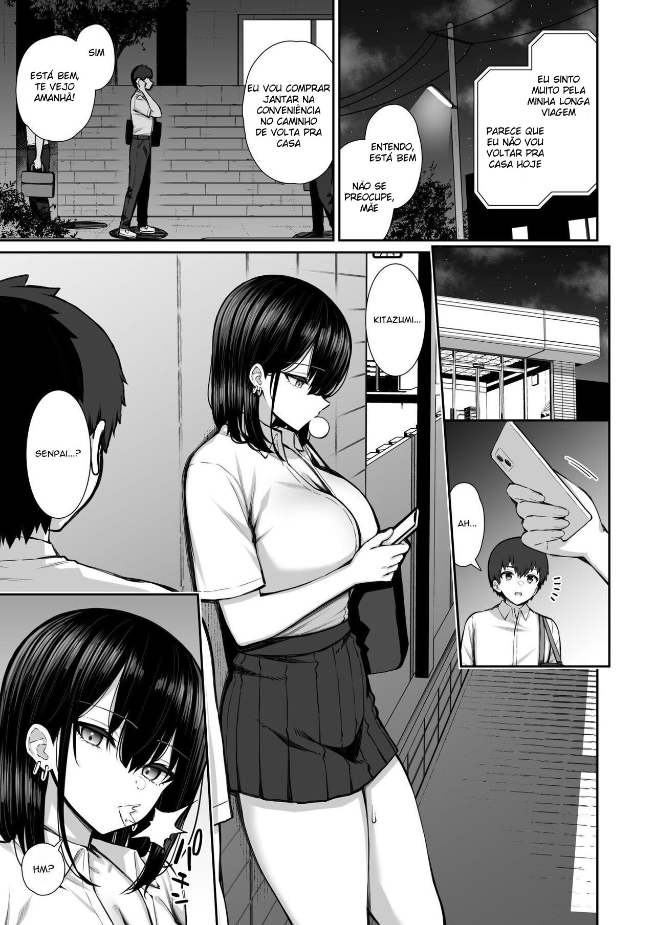 A Veterana Gyaru Que Fugiu de Casa Me Deixa Foder Ela Facinho — página 3