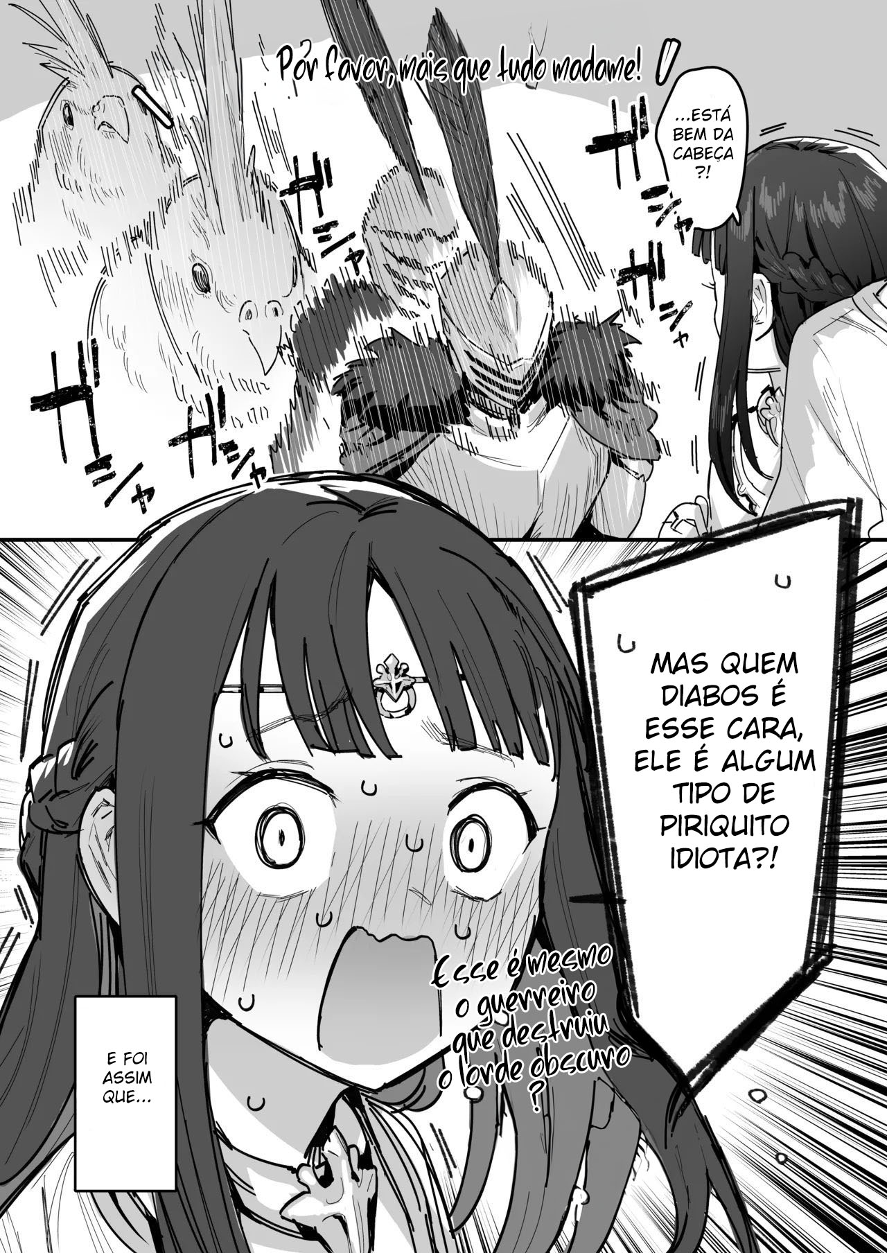 O Guerreiro, a Princesa e a Mamãe!? A Princesa Que Foi Enrolada Pela Impulsividade — página 10
