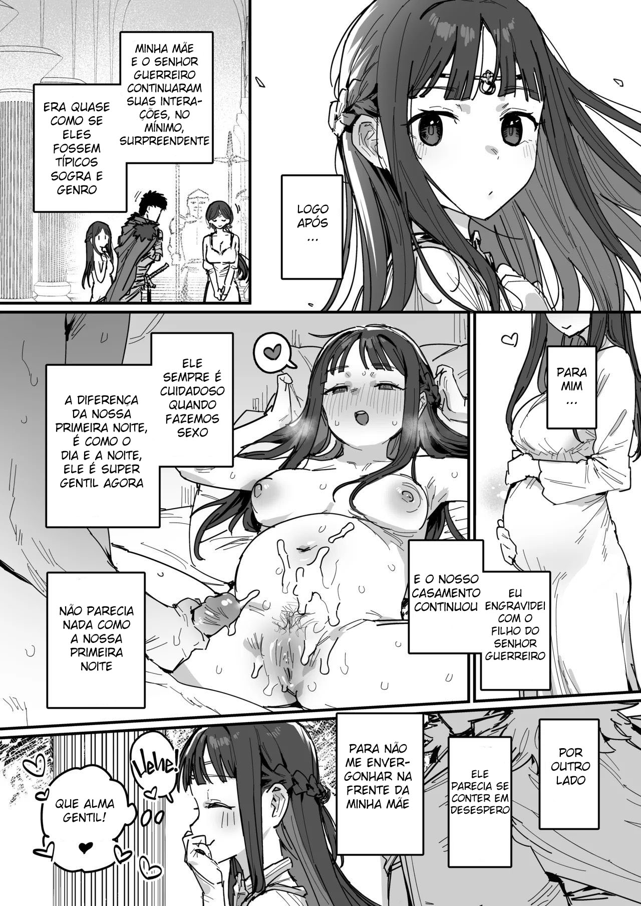 O Guerreiro, a Princesa e a Mamãe!? A Princesa Que Foi Enrolada Pela Impulsividade — página 35