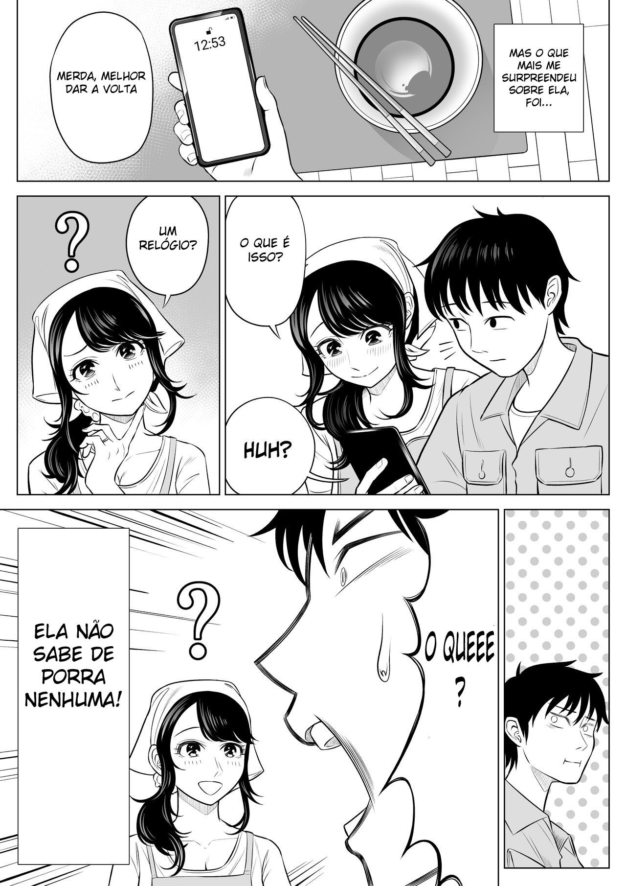 A Dona de Casa Shizuka Tachibana, Que Pediu A Doação da Minha Porra, Não Entende De Nada! — página 35