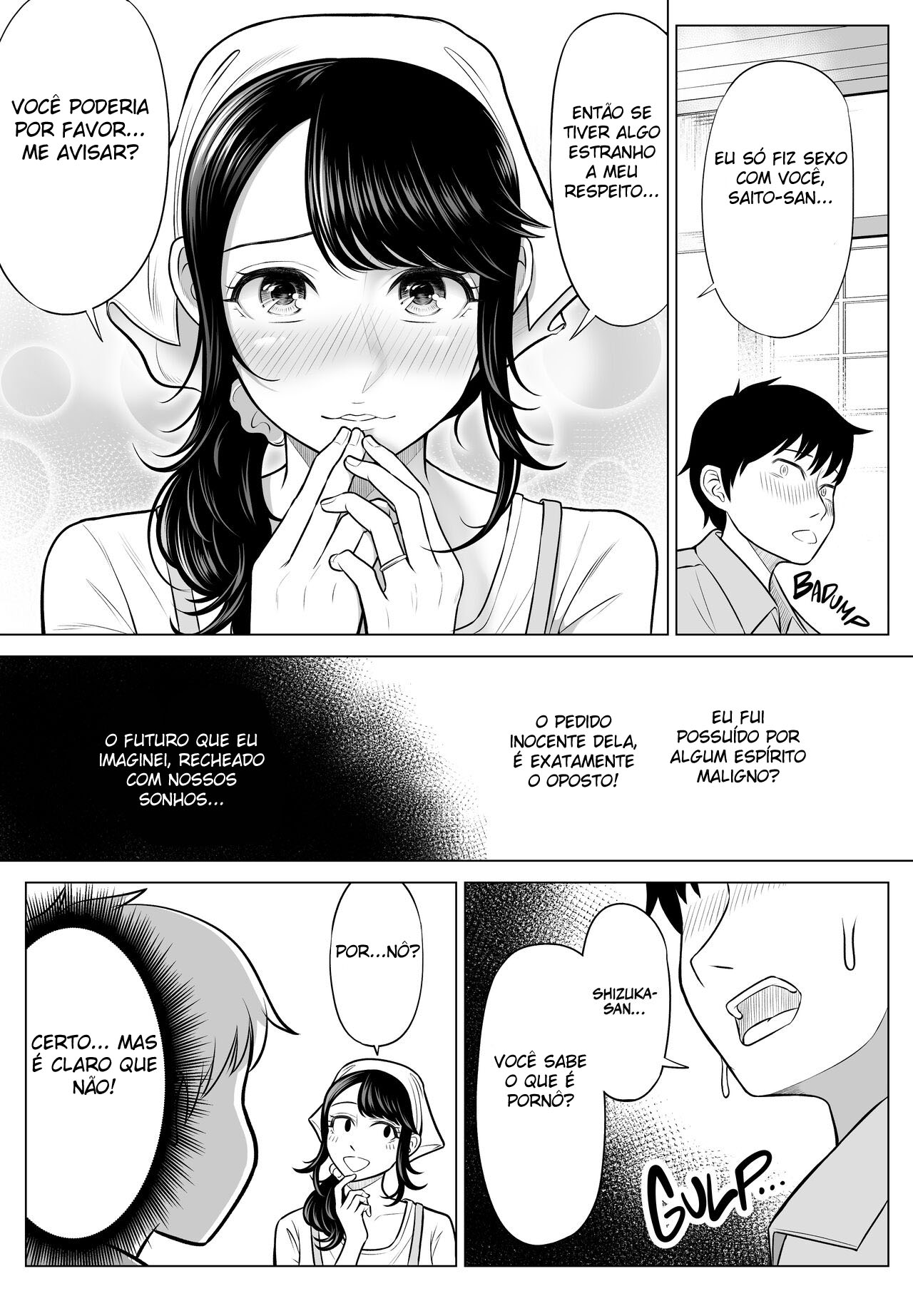 A Dona de Casa Shizuka Tachibana, Que Pediu A Doação da Minha Porra, Não Entende De Nada! — página 38
