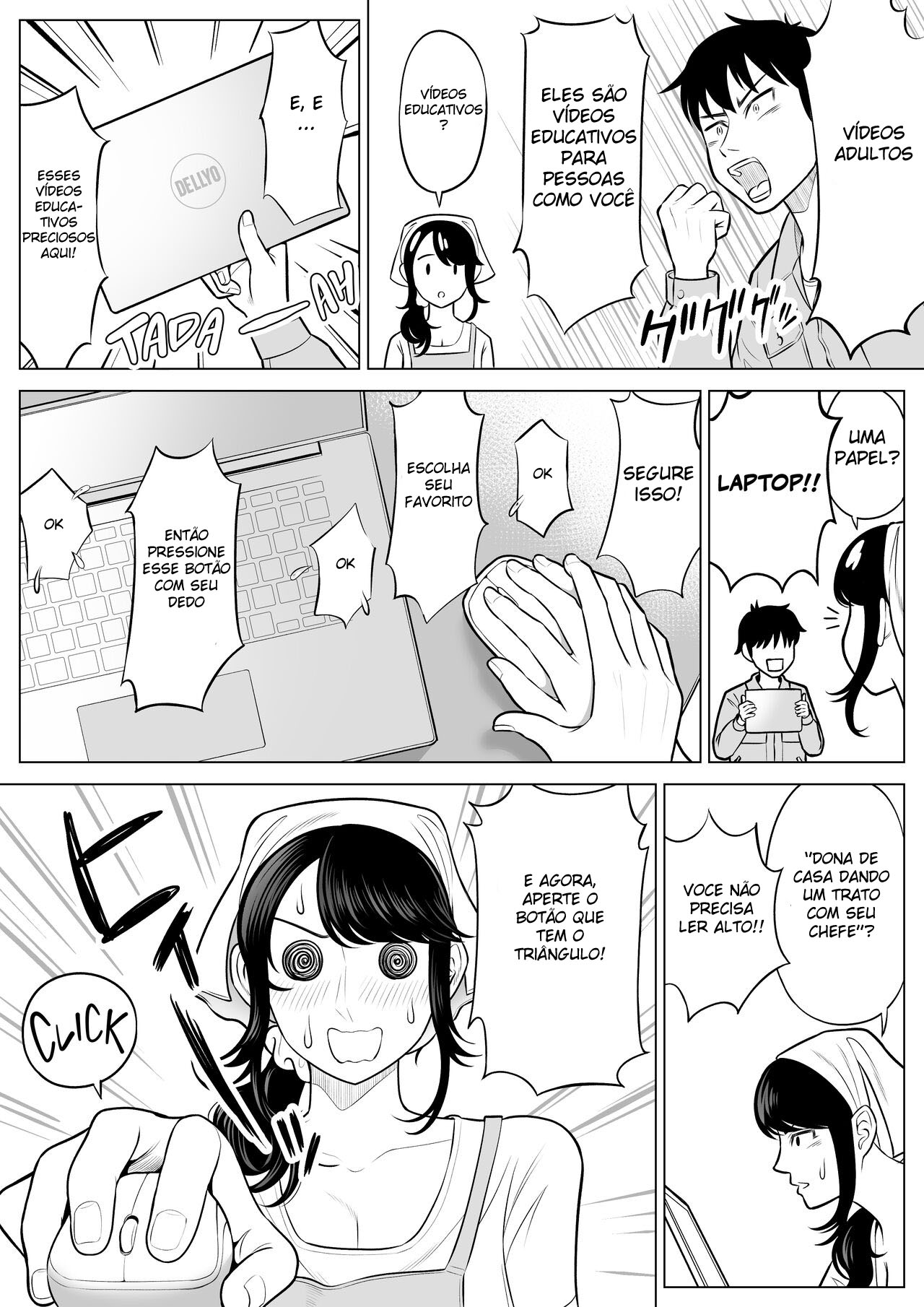 A Dona de Casa Shizuka Tachibana, Que Pediu A Doação da Minha Porra, Não Entende De Nada! — página 39