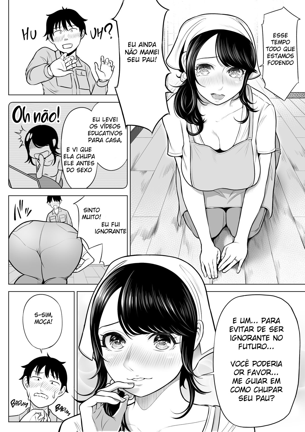 A Dona de Casa Shizuka Tachibana, Que Pediu A Doação da Minha Porra, Não Entende De Nada! — página 42