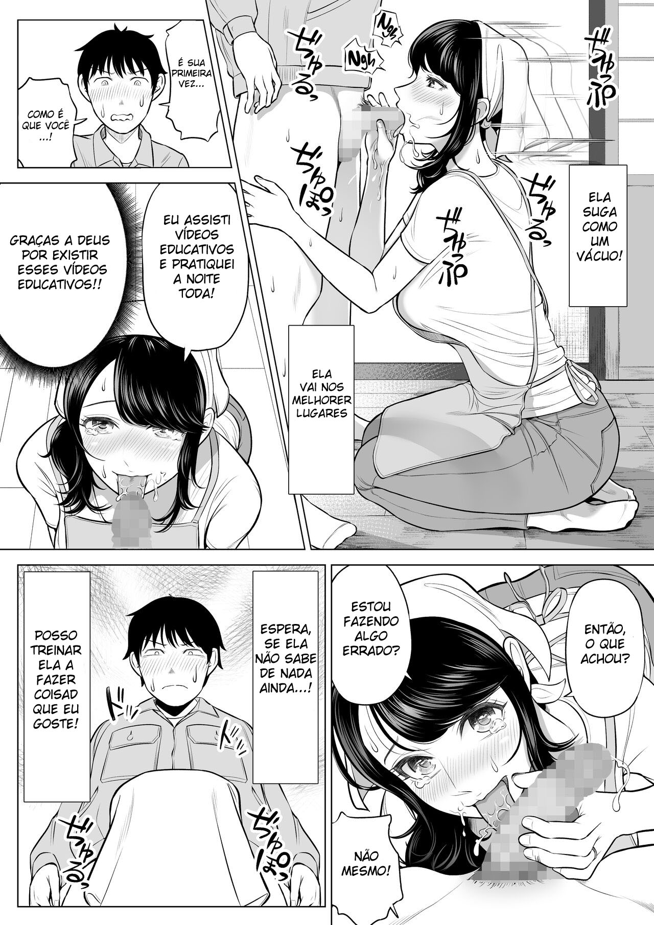 A Dona de Casa Shizuka Tachibana, Que Pediu A Doação da Minha Porra, Não Entende De Nada! — página 44