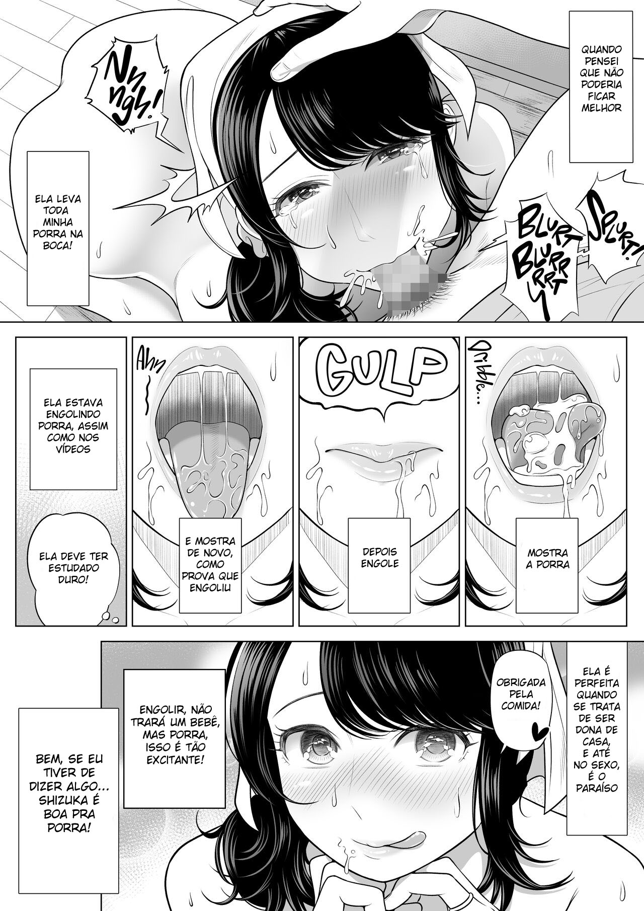 A Dona de Casa Shizuka Tachibana, Que Pediu A Doação da Minha Porra, Não Entende De Nada! — página 53