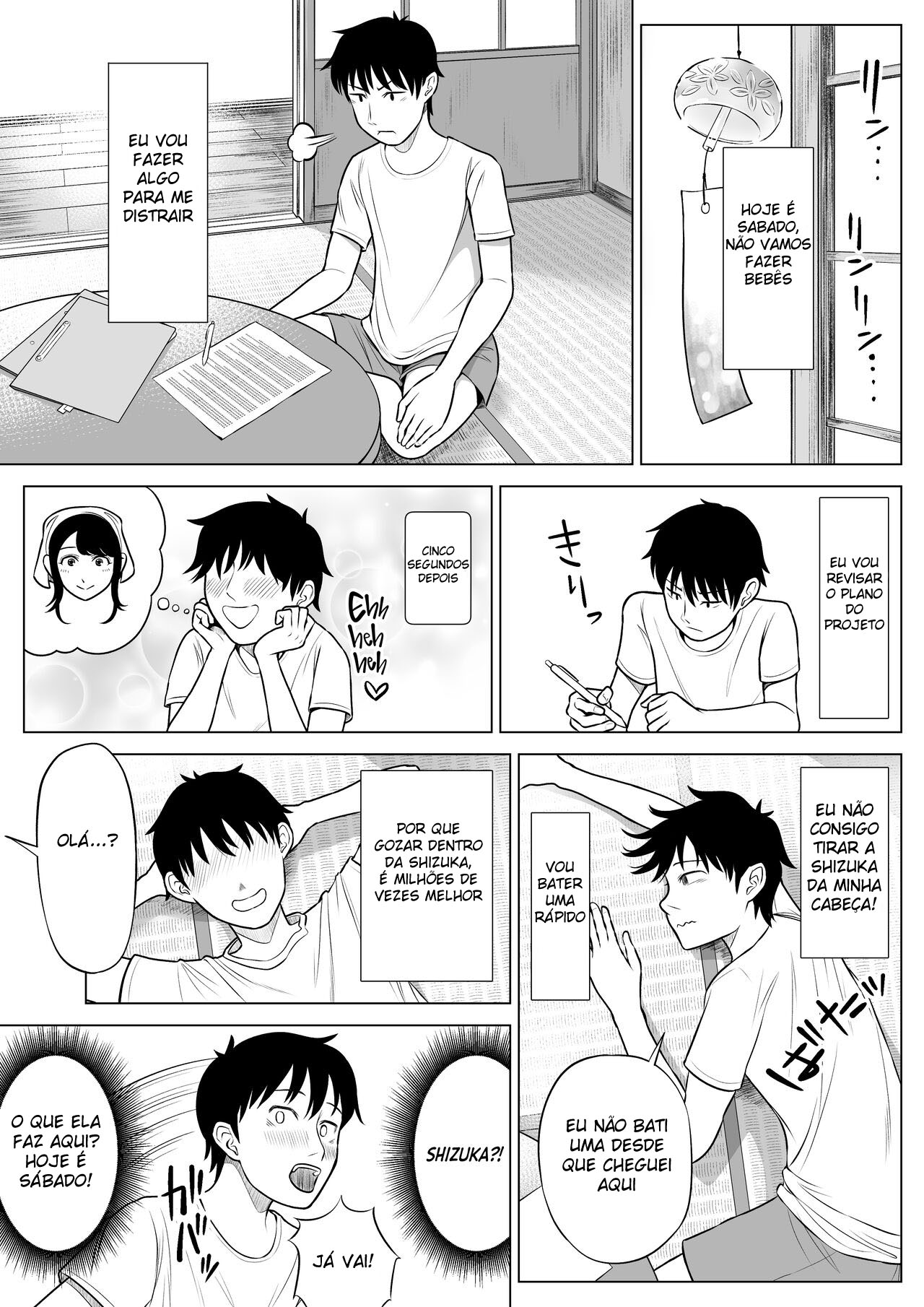 A Dona de Casa Shizuka Tachibana, Que Pediu A Doação da Minha Porra, Não Entende De Nada! — página 60