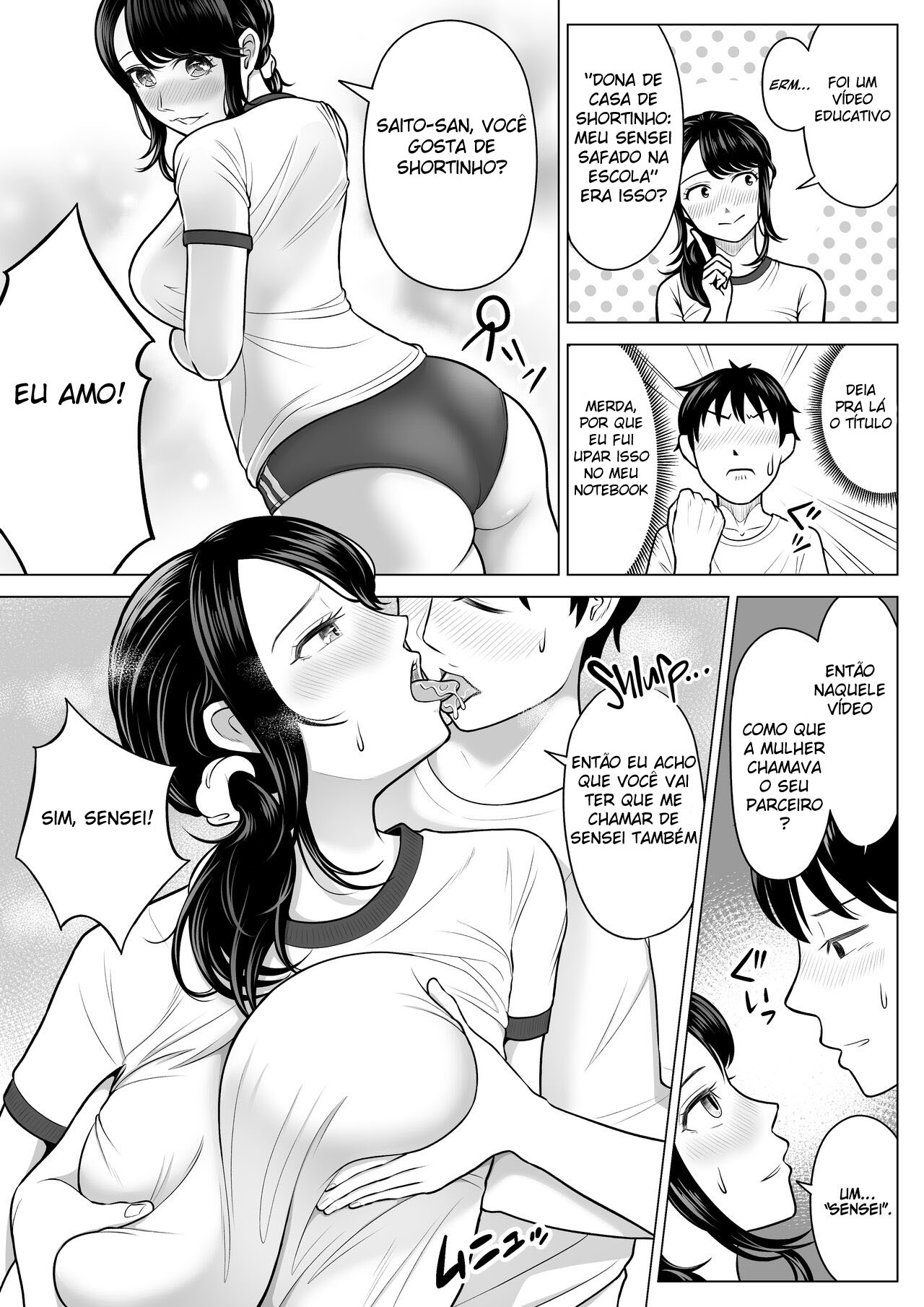 A Dona de Casa Shizuka Tachibana, Que Pediu A Doação da Minha Porra, Não Entende De Nada! — página 63