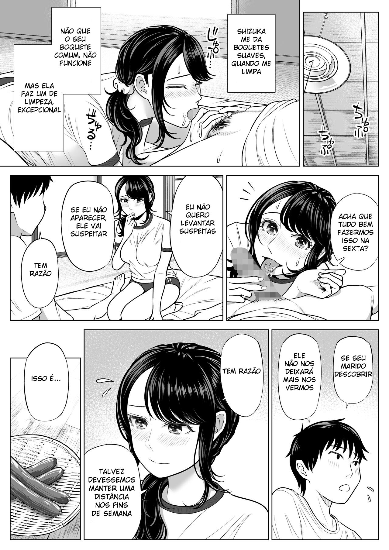 A Dona de Casa Shizuka Tachibana, Que Pediu A Doação da Minha Porra, Não Entende De Nada! — página 71