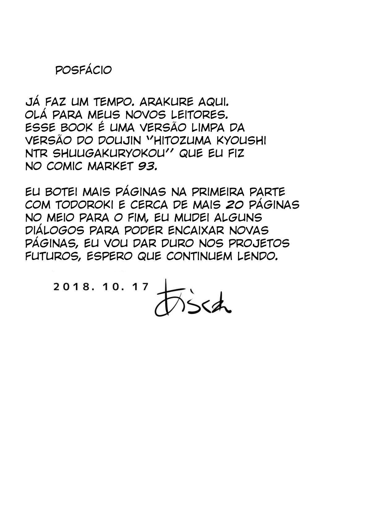 Excursão Escolar da Professora Casada — página 61