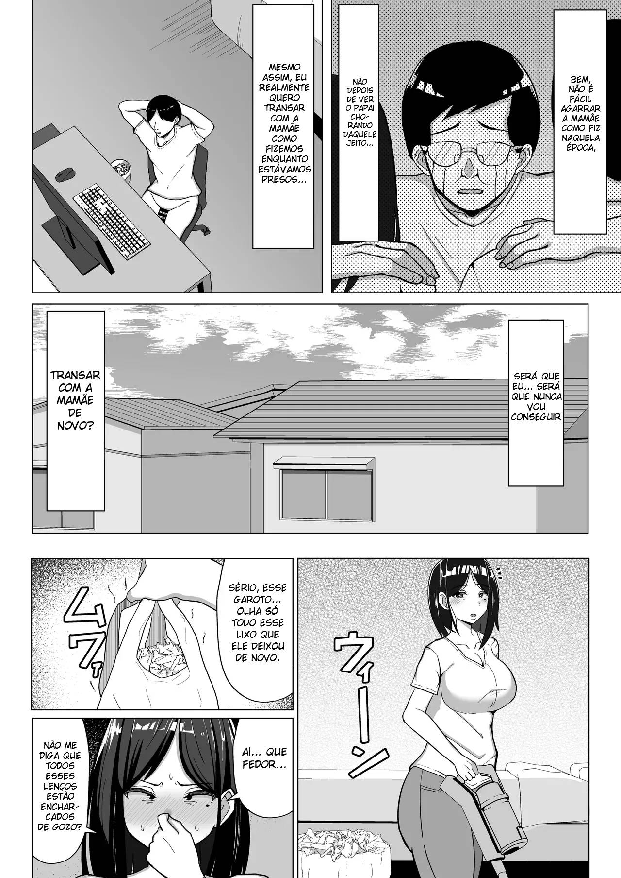 O Quarto de Onde Não Pode Sair Sem Fazer Sexo 2 ~ A Mãe Resmungona e Eu na Fase Rebelde — página 47