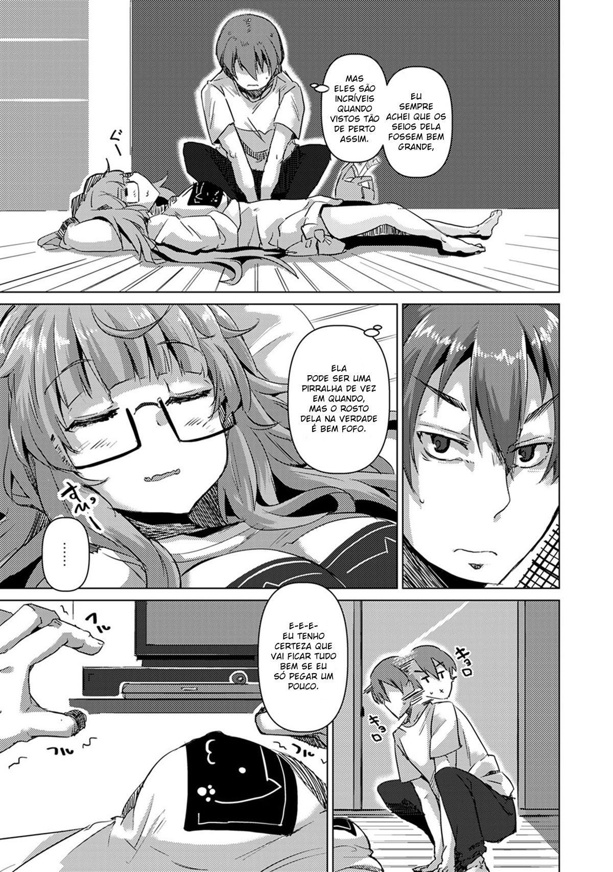 Achei Que Tinha Transado Com Ela, Mas na Verdade Ela Armou Uma Cilada para Mim!? ~ Uma Pegadinha Safada Com Minha Prima Preguiçosa Enquanto Ela Dormia ~ Cap. 1 — página 12