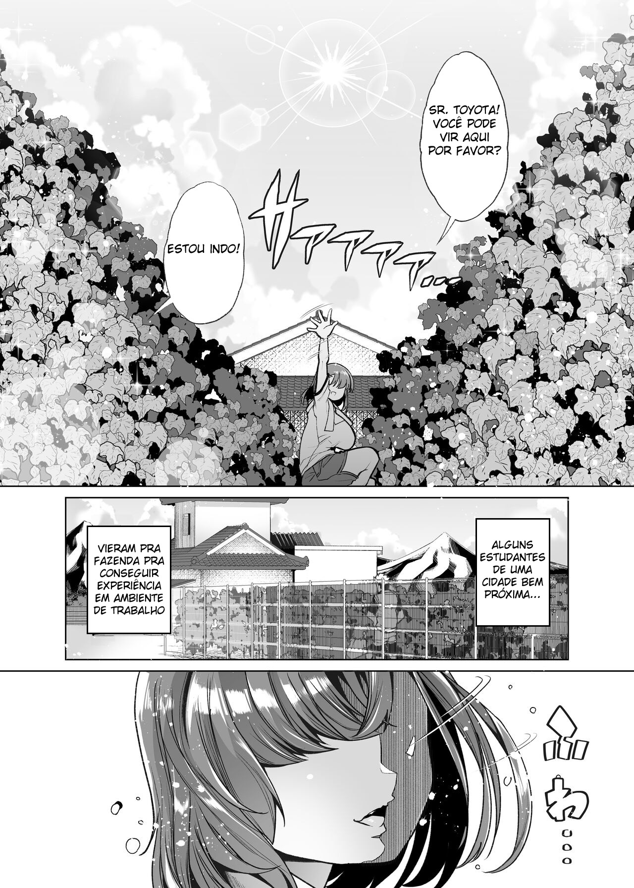 Sem Parar ~ A Colegial Que Veio Fazer Estágio na Minha Fazenda Onde Moro com Minha Recém Esposa, Era Incrivelmente Excitante ~ — página 2