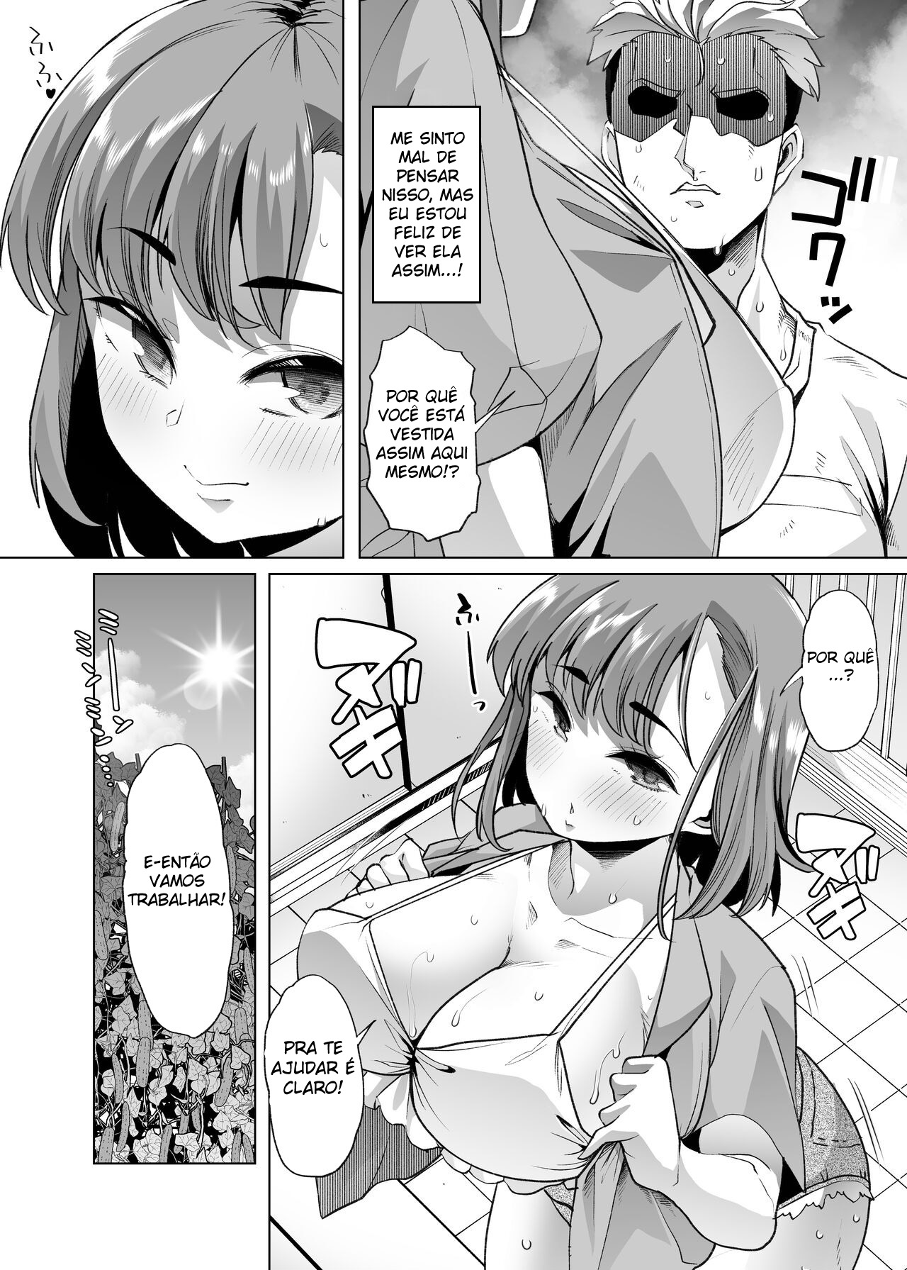 Sem Parar ~ A Colegial Que Veio Fazer Estágio na Minha Fazenda Onde Moro com Minha Recém Esposa, Era Incrivelmente Excitante ~ — página 16