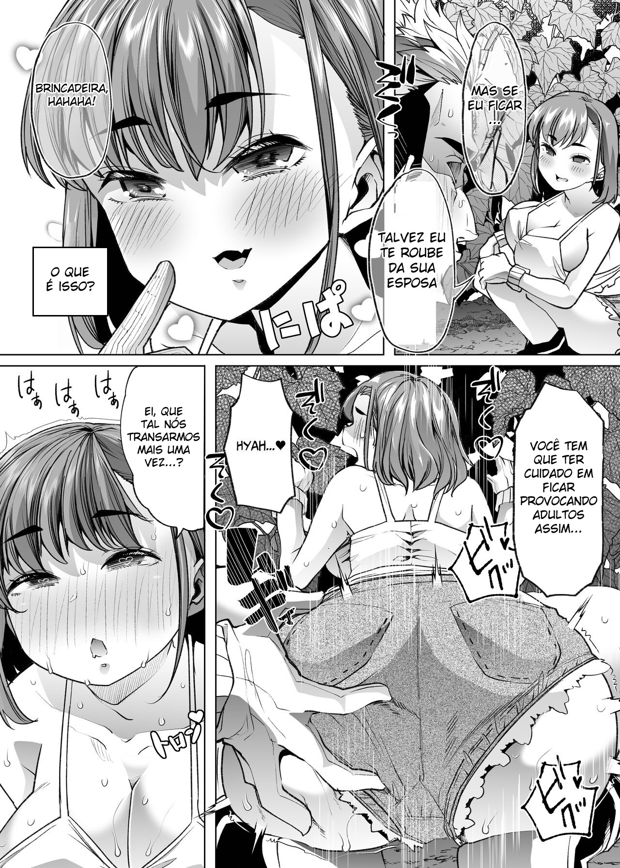 Sem Parar ~ A Colegial Que Veio Fazer Estágio na Minha Fazenda Onde Moro com Minha Recém Esposa, Era Incrivelmente Excitante ~ — página 41
