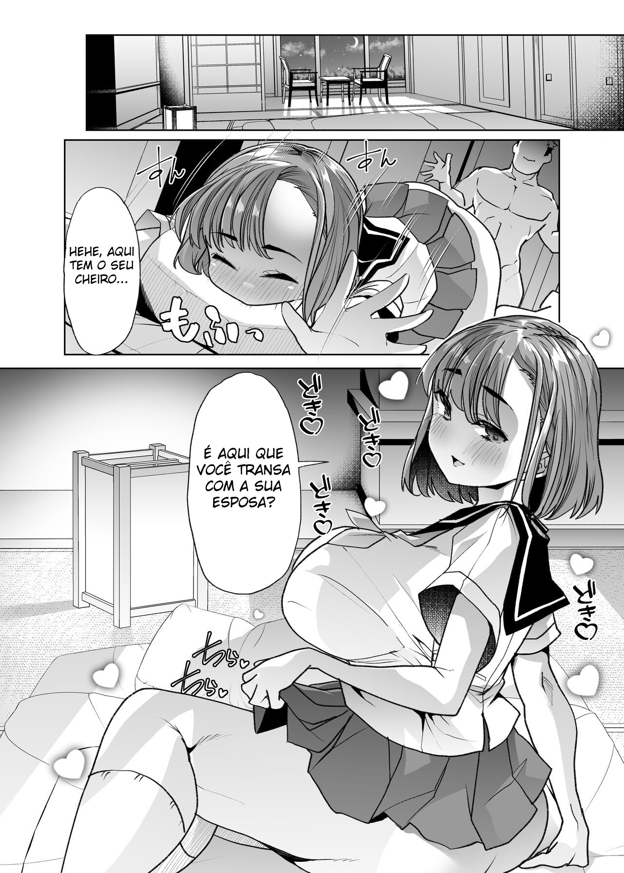 Sem Parar ~ A Colegial Que Veio Fazer Estágio na Minha Fazenda Onde Moro com Minha Recém Esposa, Era Incrivelmente Excitante ~ — página 59
