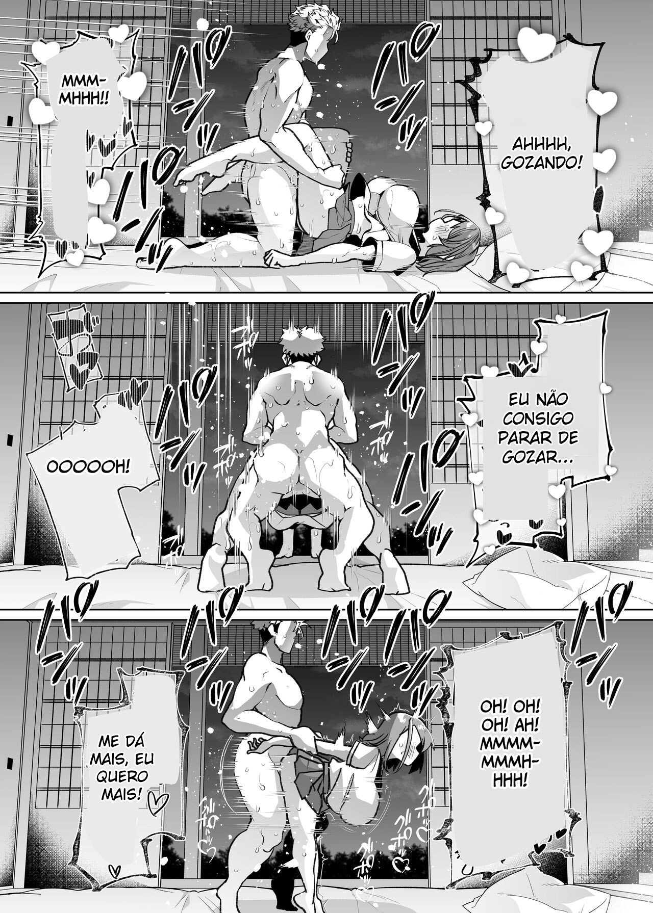 Sem Parar ~ A Colegial Que Veio Fazer Estágio na Minha Fazenda Onde Moro com Minha Recém Esposa, Era Incrivelmente Excitante ~ — página 65