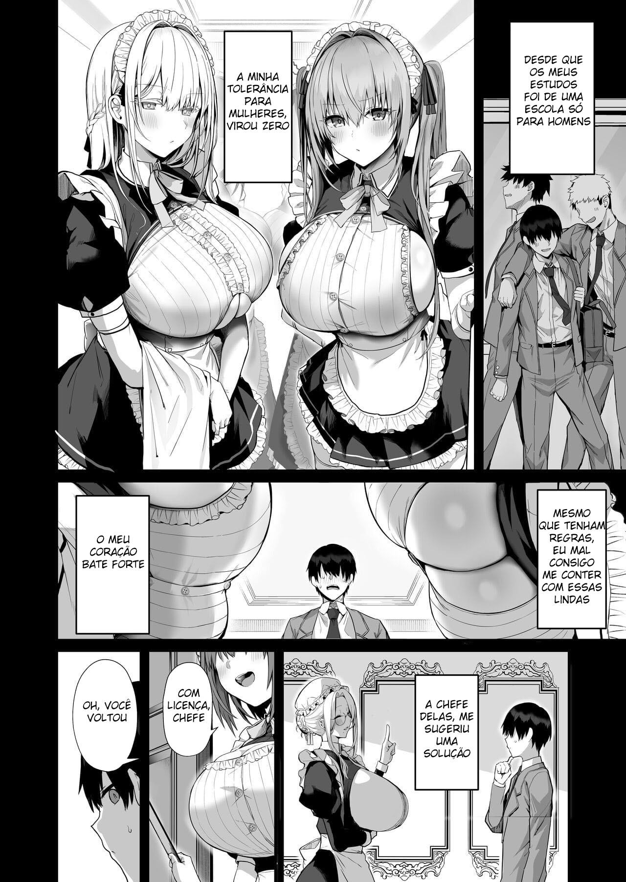 Amor de Empregada – Uma História Sobre Fazer Sexo com uma Empregada Gentil, Doce, de Seios Grandes e Sexy — página 7