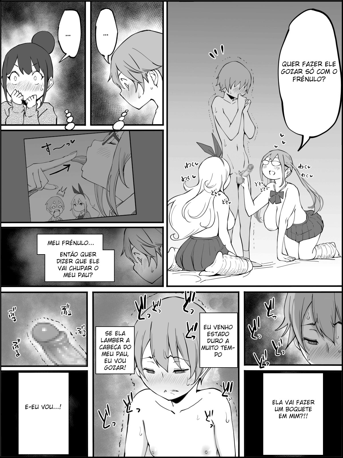 Como Eu Consegui Um Harém de Amigas Sexuais — página 70