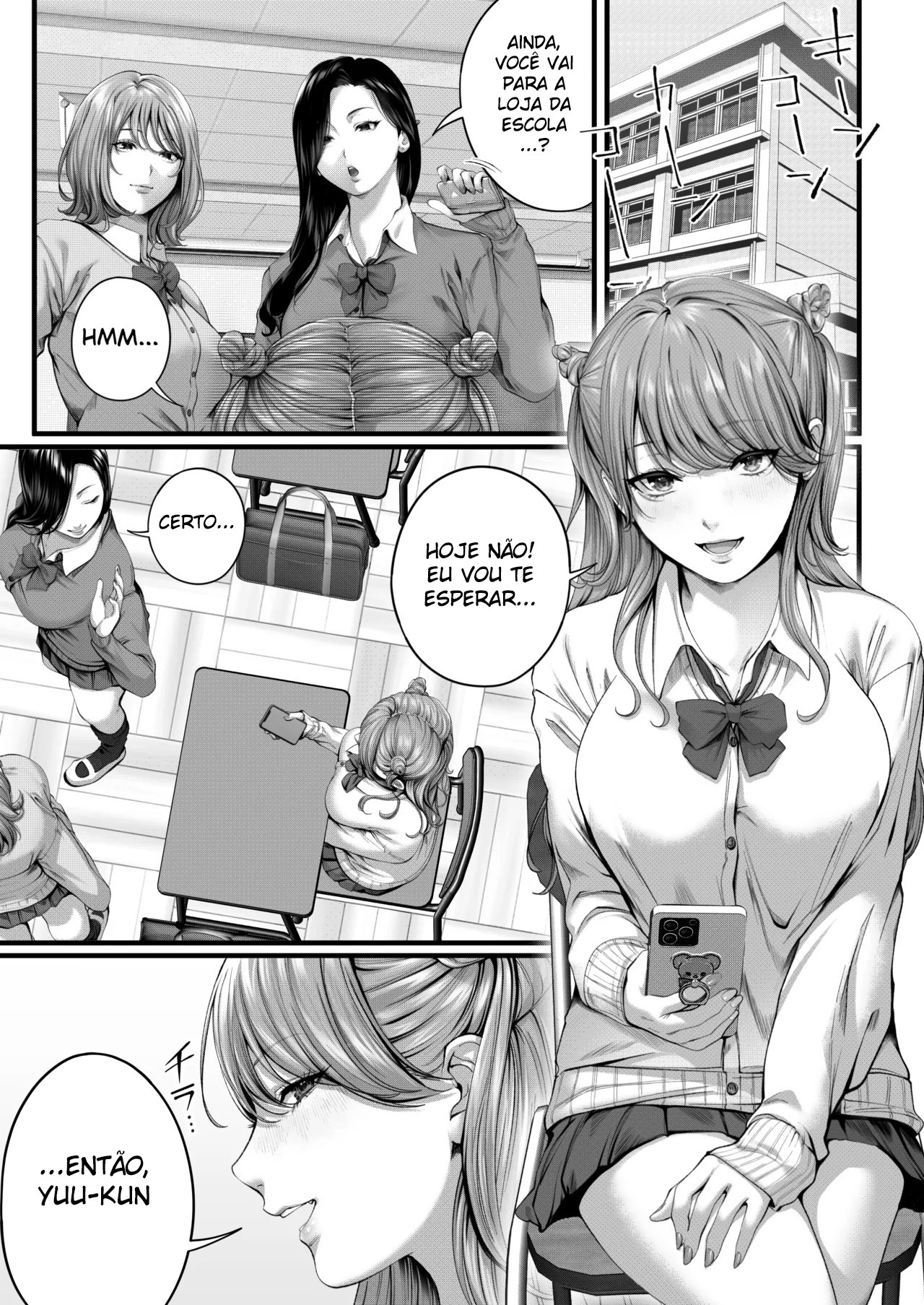 Aina-chan, a Namorada Facinha – Uma História de Amor e Sexo com uma Gyaru Rechonchuda — página 3