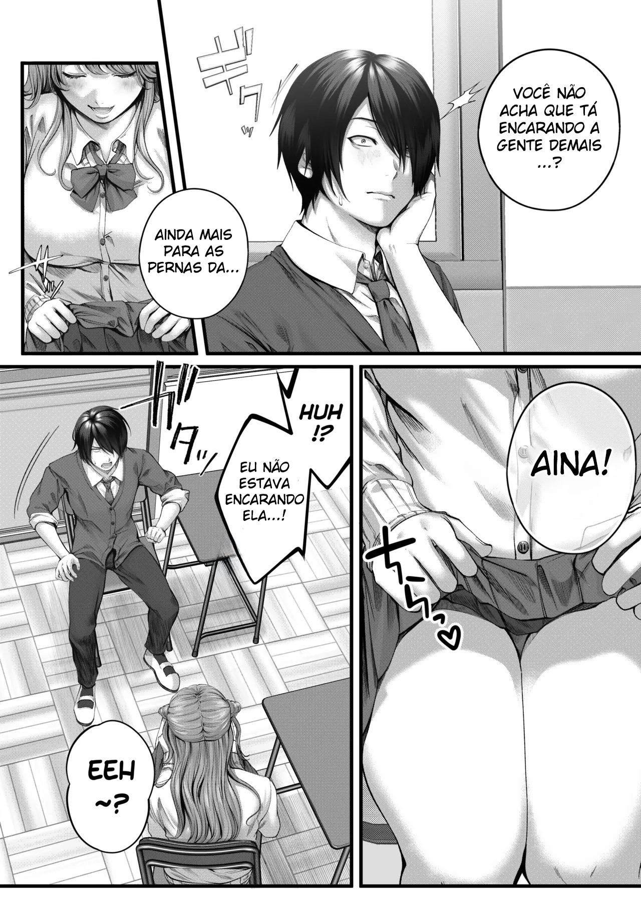 Aina-chan, a Namorada Facinha – Uma História de Amor e Sexo com uma Gyaru Rechonchuda — página 4