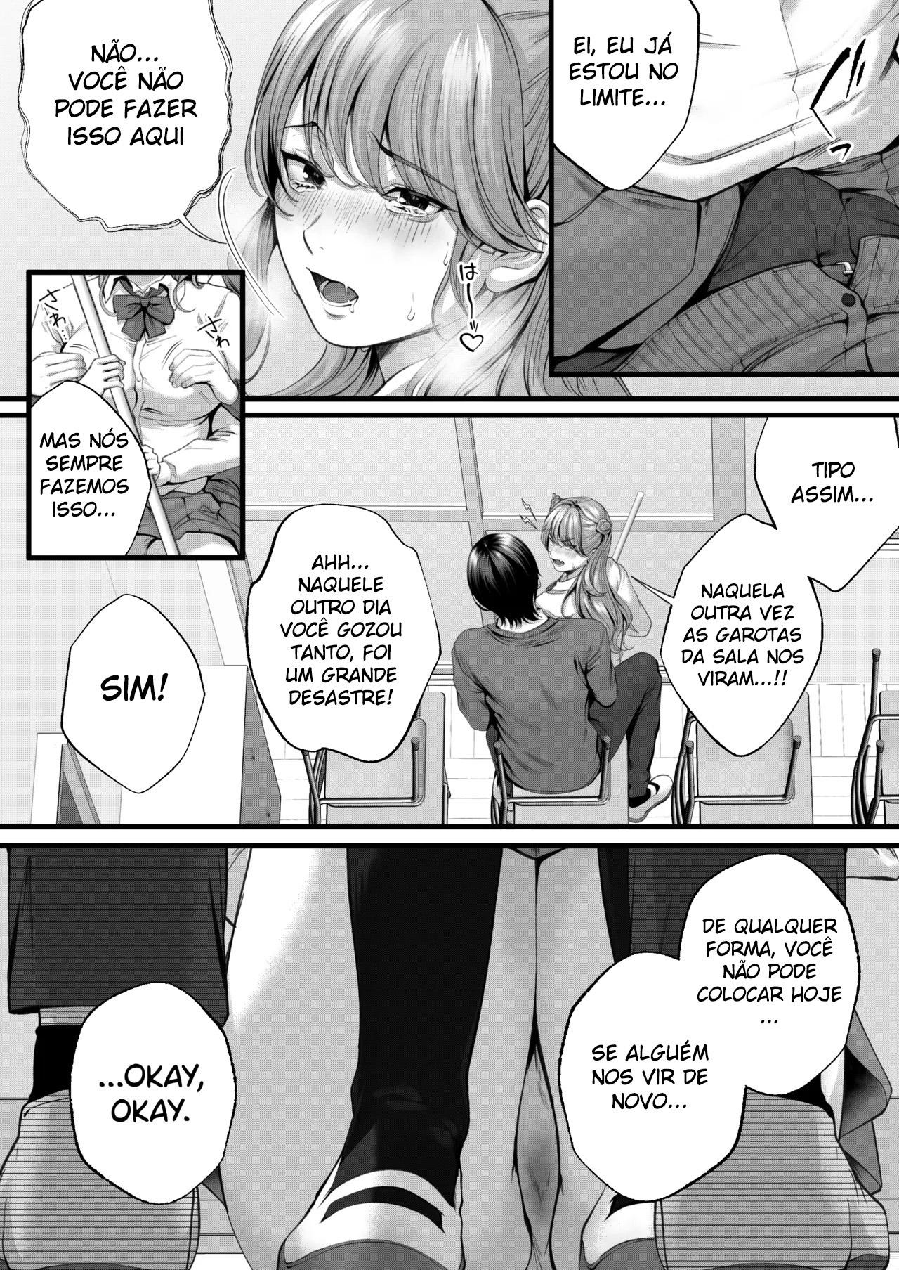 Aina-chan, a Namorada Facinha – Uma História de Amor e Sexo com uma Gyaru Rechonchuda — página 10