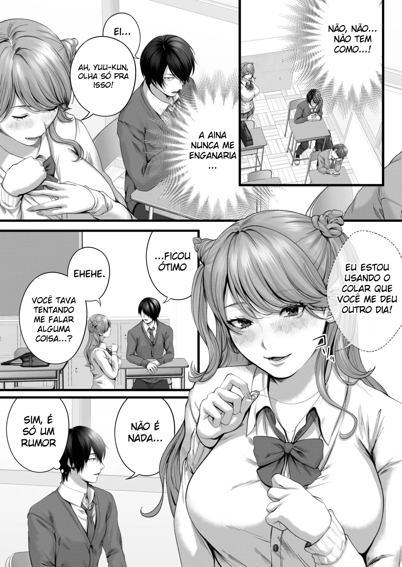 Aina-chan, a Namorada Facinha – Uma História de Amor e Sexo com uma Gyaru Rechonchuda — página 21