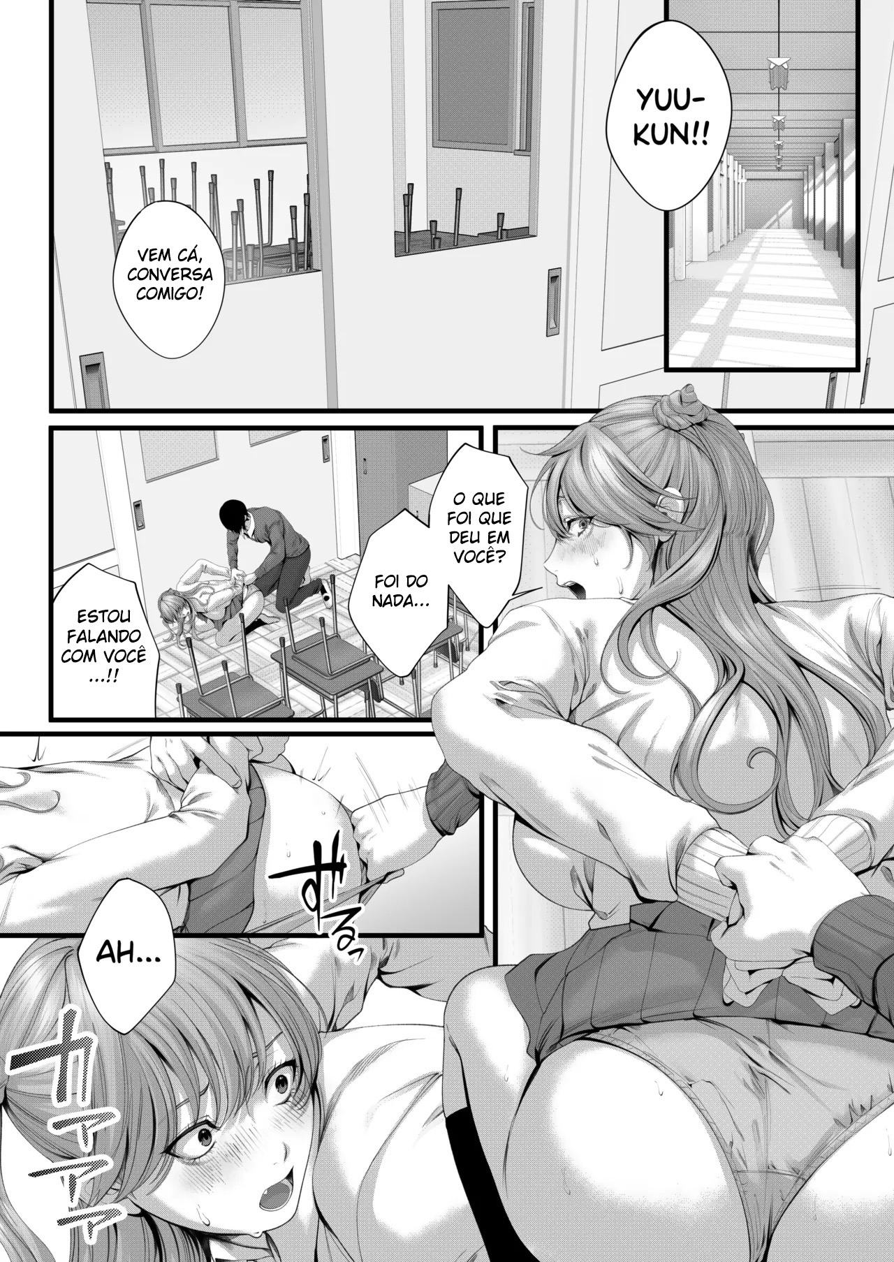 Aina-chan, a Namorada Facinha – Uma História de Amor e Sexo com uma Gyaru Rechonchuda — página 24