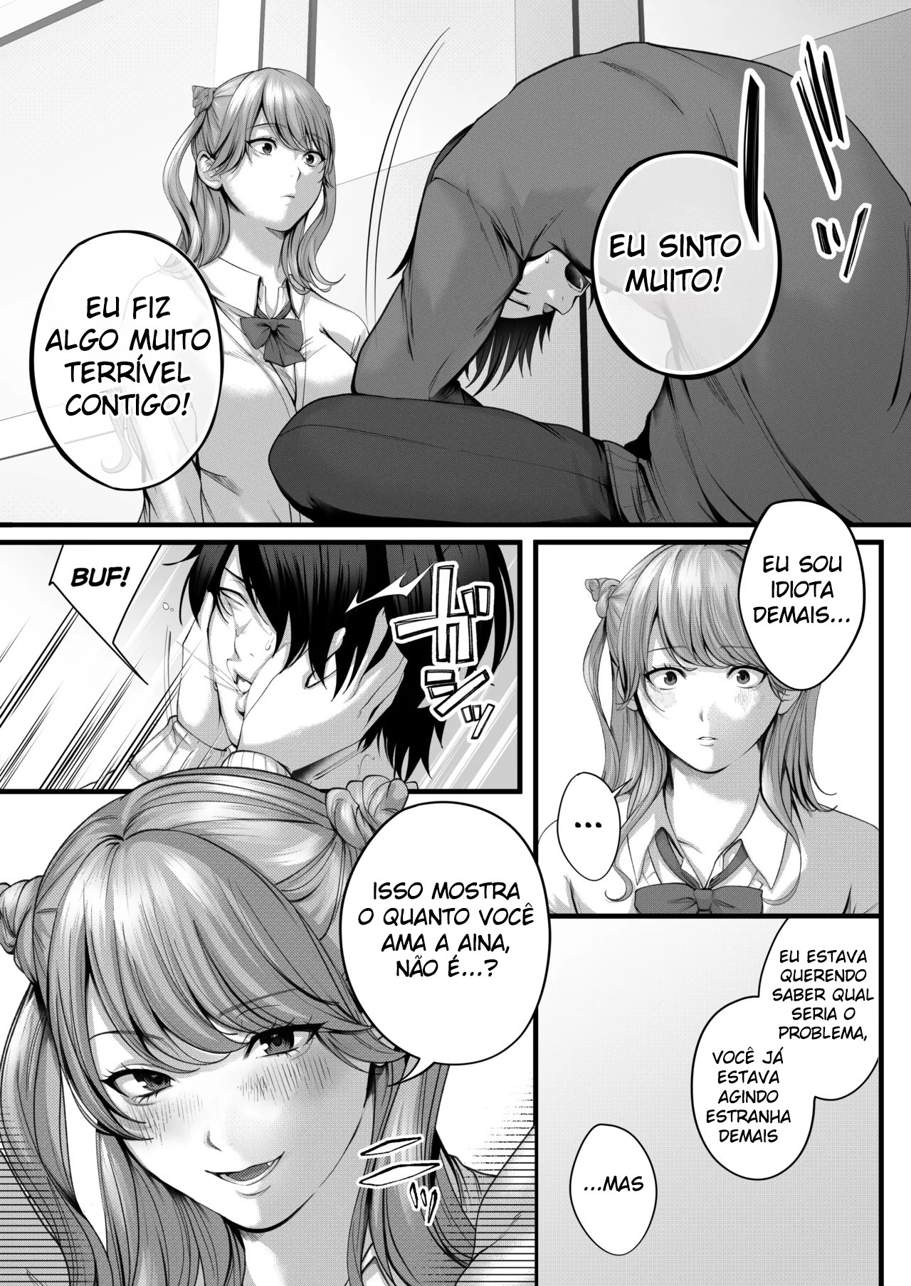 Aina-chan, a Namorada Facinha – Uma História de Amor e Sexo com uma Gyaru Rechonchuda — página 36