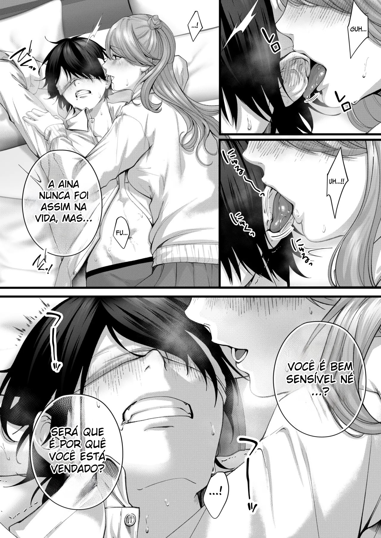 Aina-chan, a Namorada Facinha – Uma História de Amor e Sexo com uma Gyaru Rechonchuda — página 40