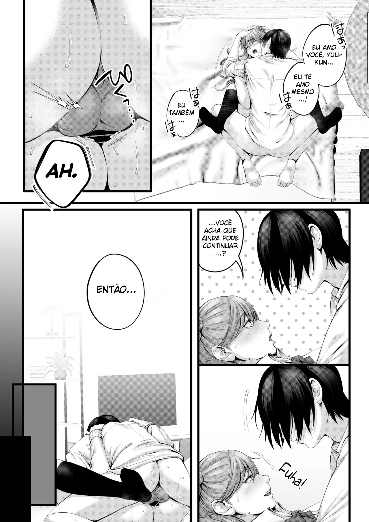 Aina-chan, a Namorada Facinha – Uma História de Amor e Sexo com uma Gyaru Rechonchuda — página 55